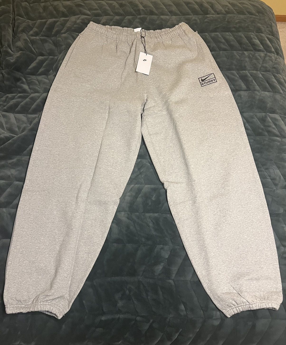 Buy Nike x Stussy Sweatpants 'Grey' - DJ9490 063