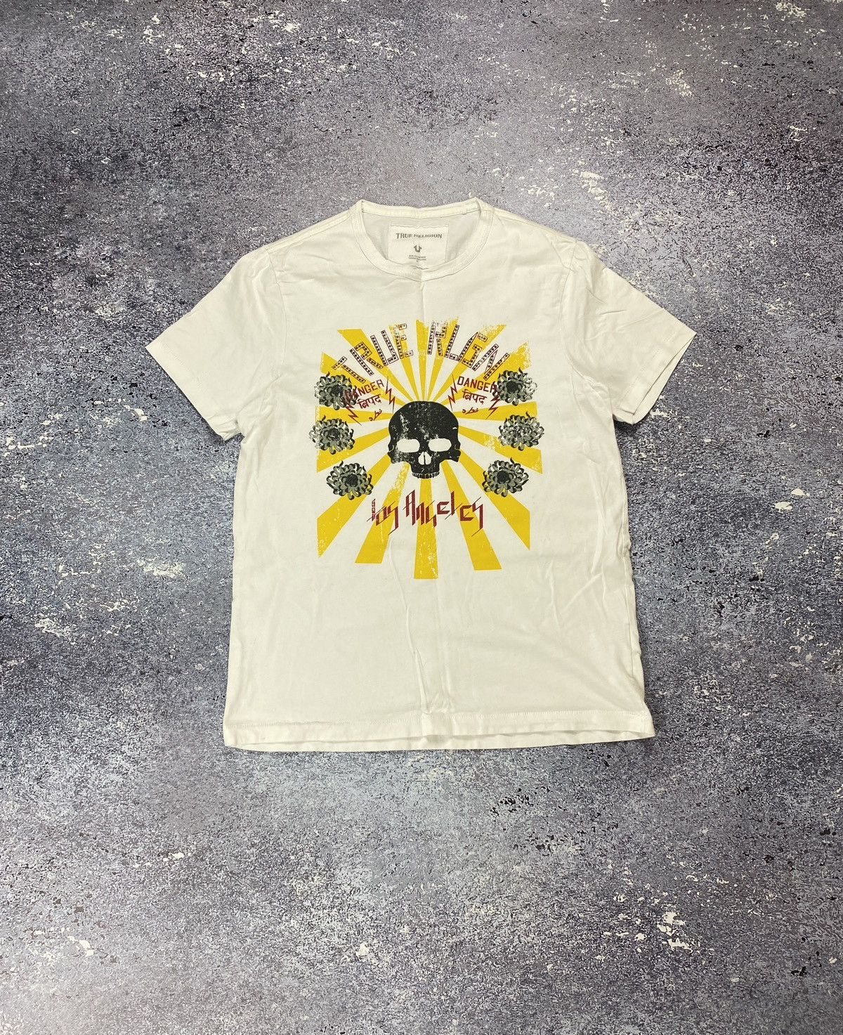 true religion skull t shirt