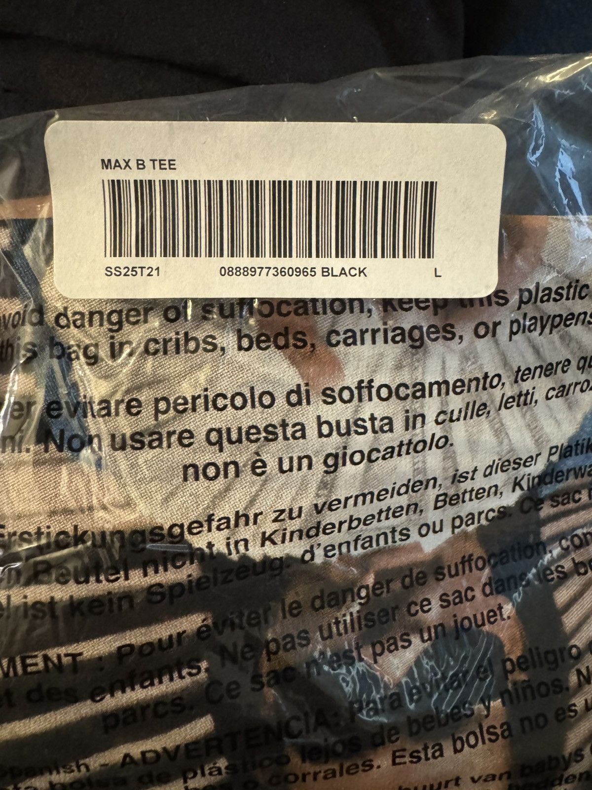Supreme Supreme Max B Tee Size US L / EU 52-54 / 3 - 2 Thumbnail