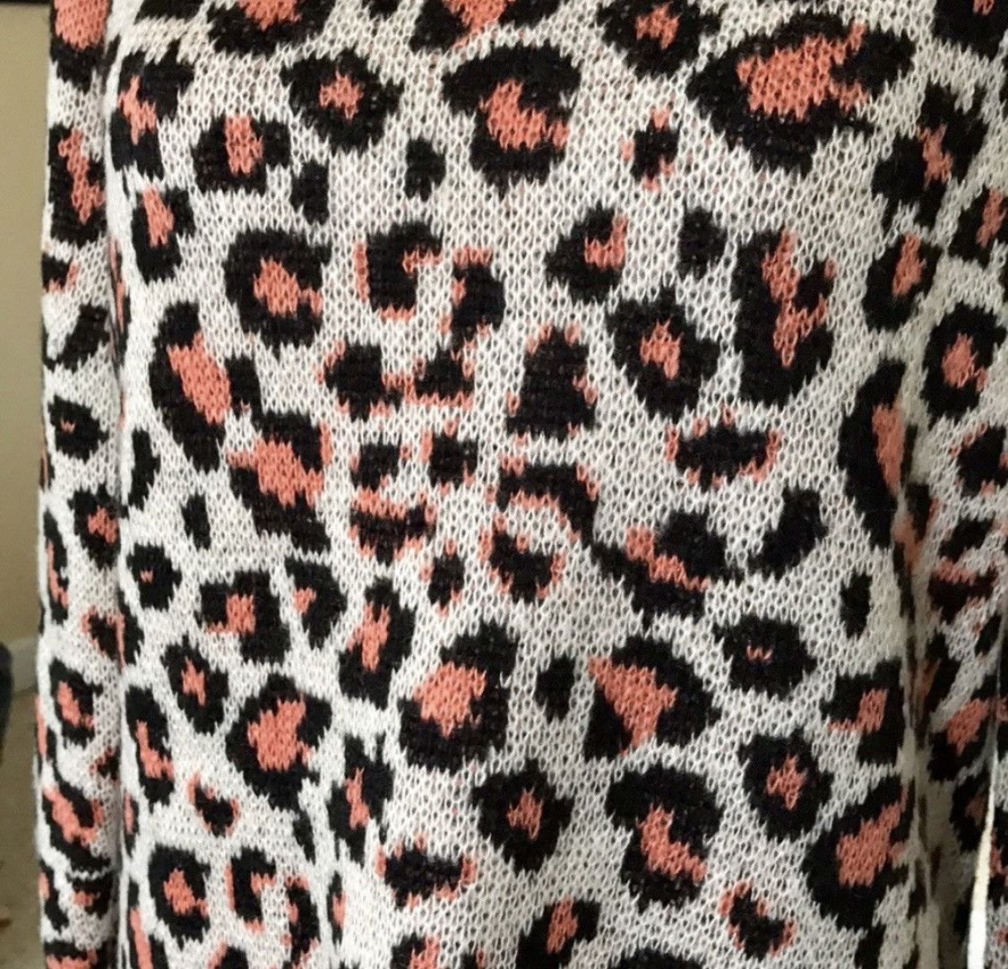 Kirra KIRRA PACSUN LEOPARD ANIMAL PRINT KNIT PULLOVER SWEATER Size S / US 4 / IT 40 - 4 Thumbnail