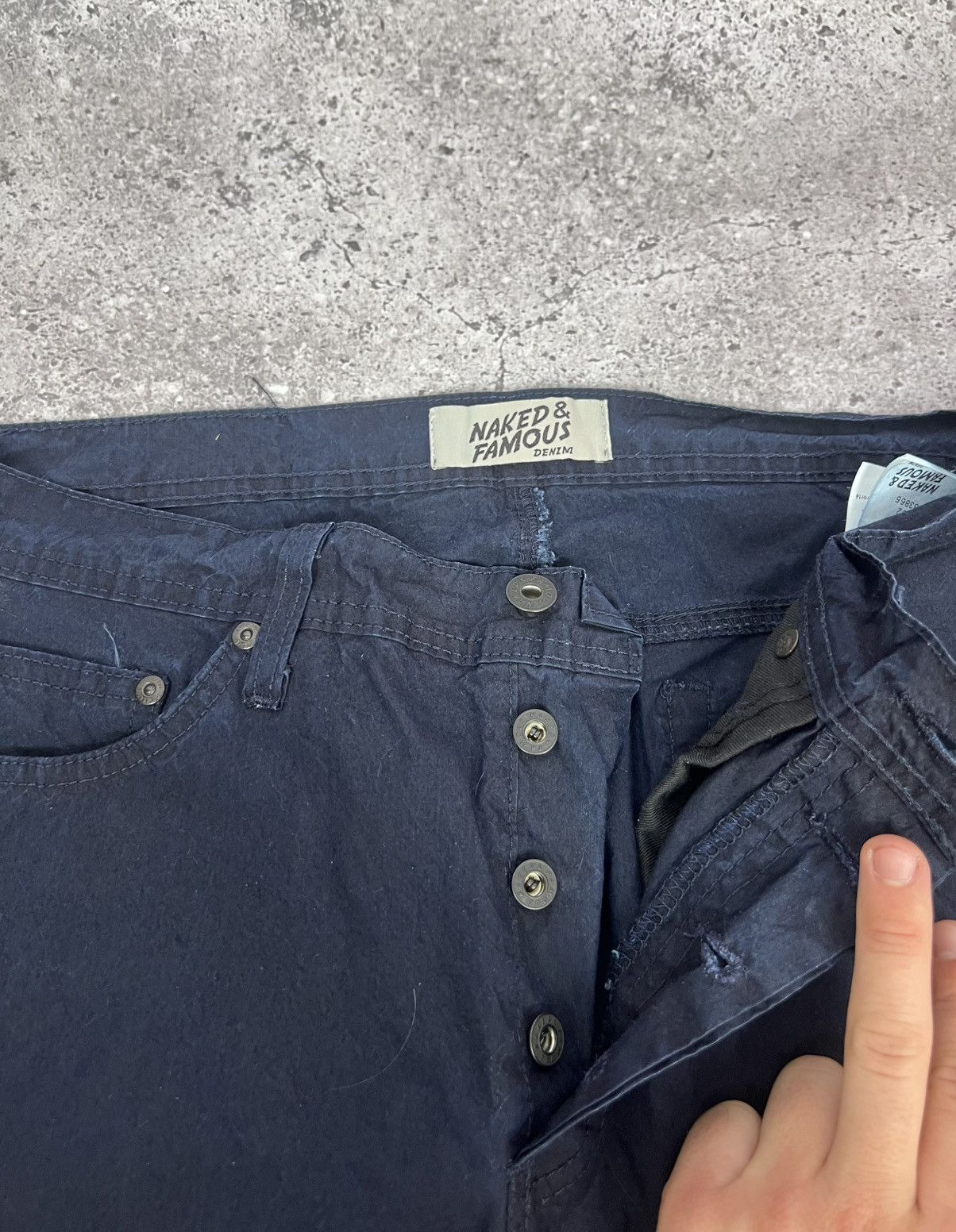 Naked & Famous Naked & Famous Weird Guy Pants Size US 33 - 12 Thumbnail
