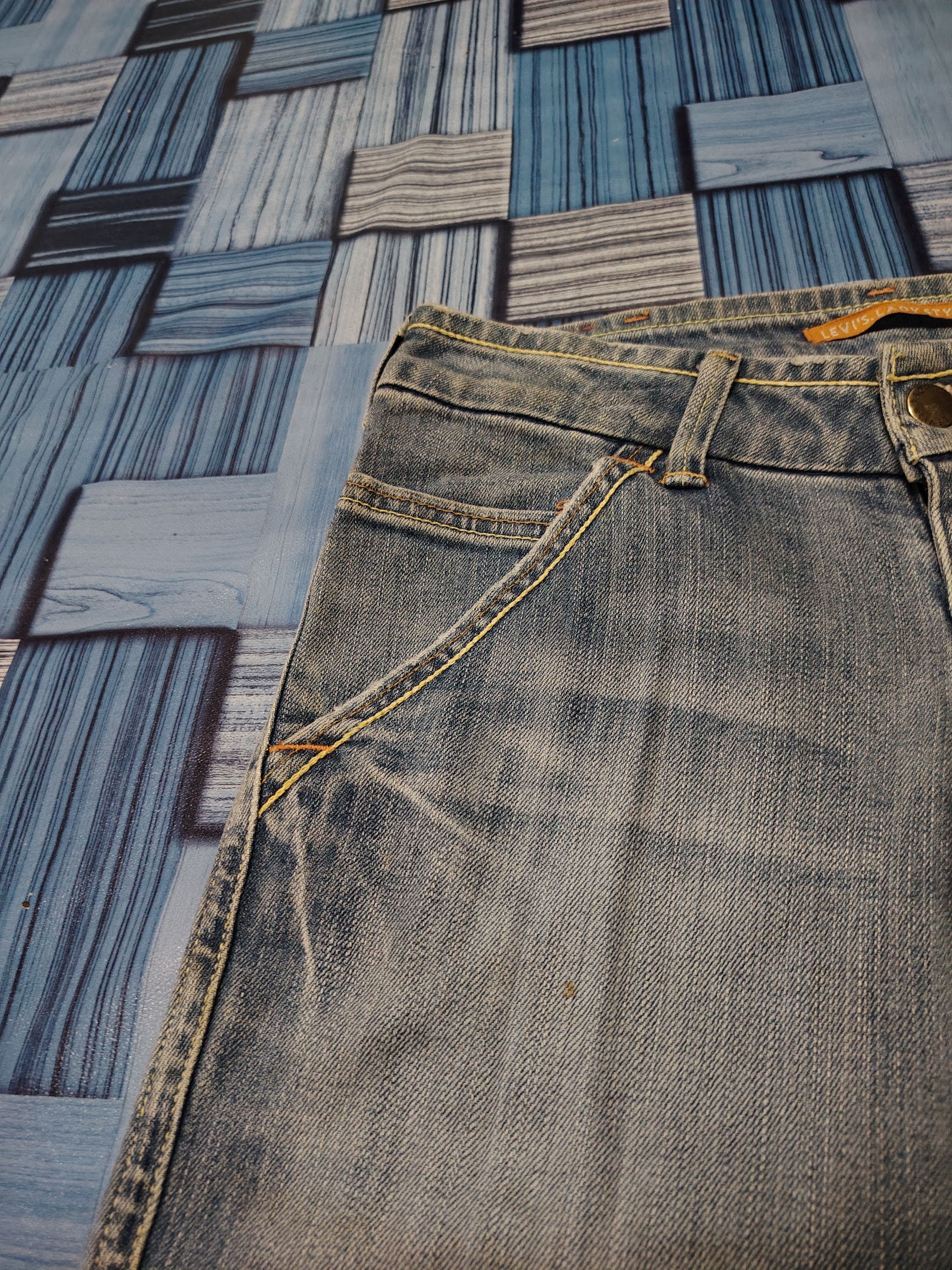 Levi's Japanese Levi's Lady Style Distressed denim Flare Jeans Size US 29 - 10 Thumbnail