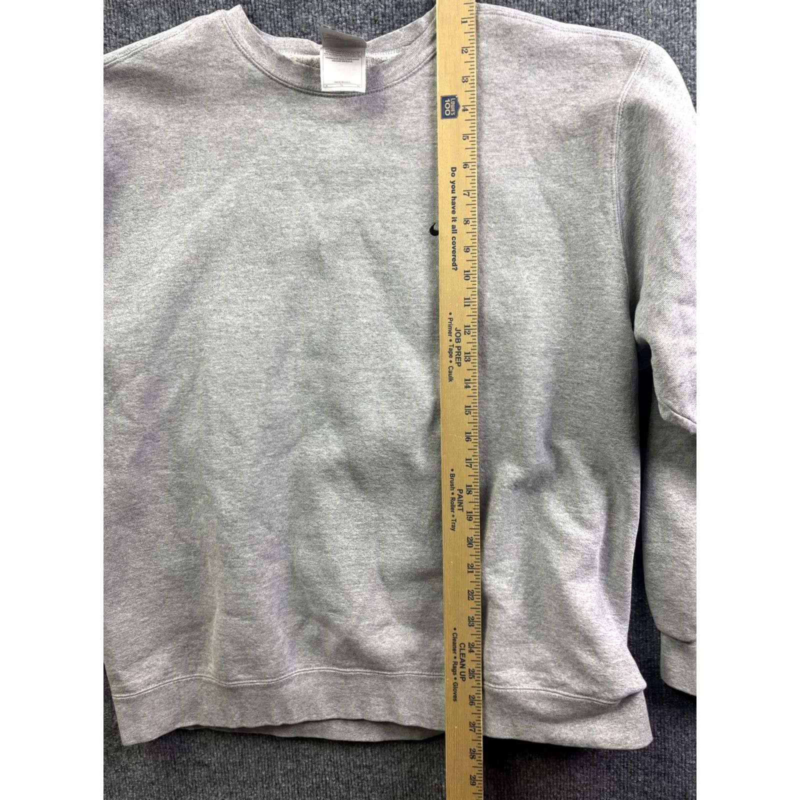 Nike Vintage Nike Sweatshirt Mens XL Gray Crewneck Pullover Fleece Swoosh Logo Made in U.S.A. Size US XL / EU 56 / 4 - 4 Thumbnail