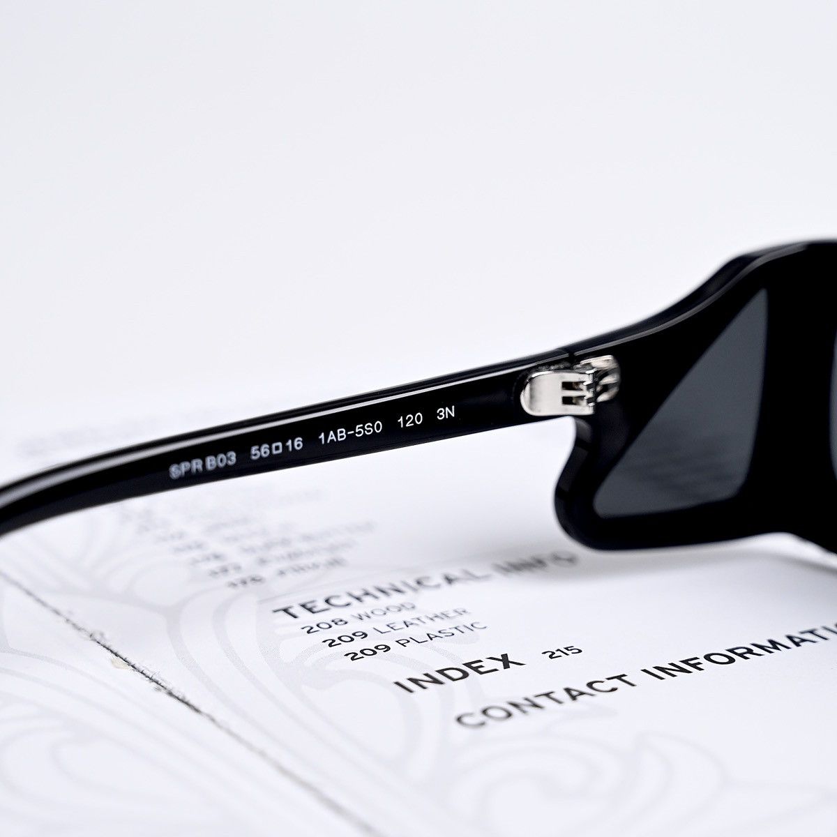 Prada PRADA 0PR B03S 1AB5S0 SUNGLASSES Size ONE SIZE - 6 Thumbnail
