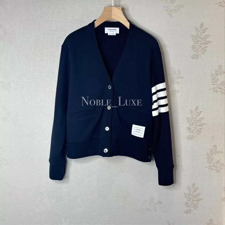 Thom Browne Thom Browne Blue hoodie sweater Size US XS / EU 42 / 0 - 1 Thumbnail