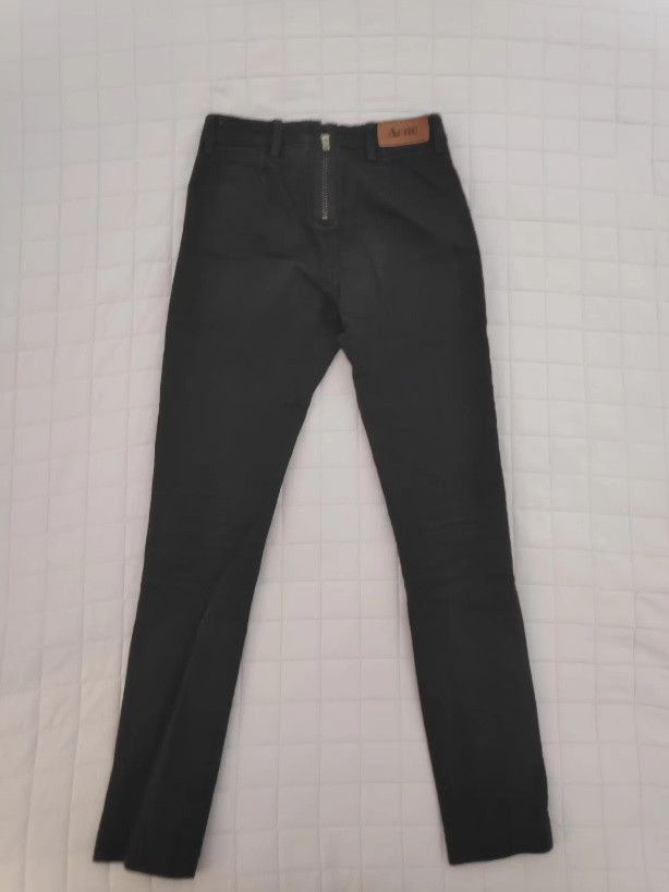 Acne Studios Acne studios Skin Wet Black Jeans Size 24" / US 00 / IT 34 - 2 Thumbnail