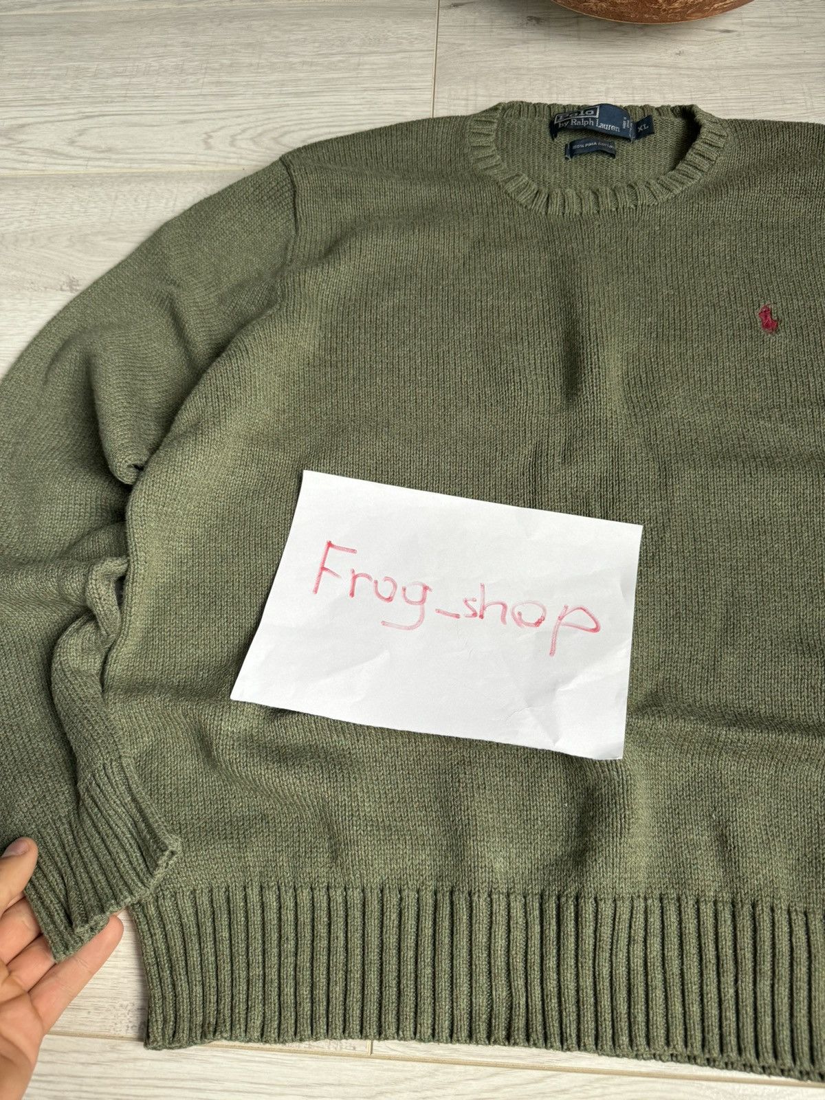 Polo Ralph Lauren × Vintage 🏇 Vintage Polo Ralph Lauren hype oversized knit Sweater Size US XL / EU 56 / 4 - 3 Thumbnail