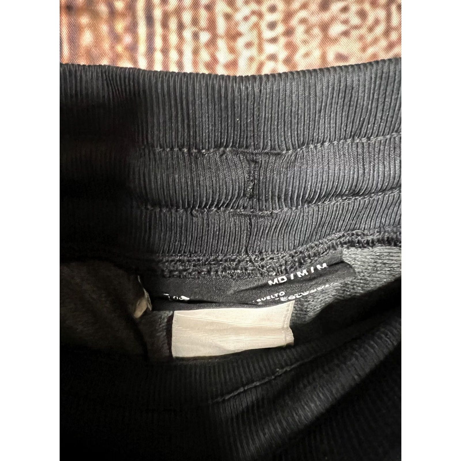 Under Armour Under Armour Mens Athletic Sweatpants Black M Size Medium Jogger Pants Regular Drawstring Activewear Size US 31 - 3 Thumbnail