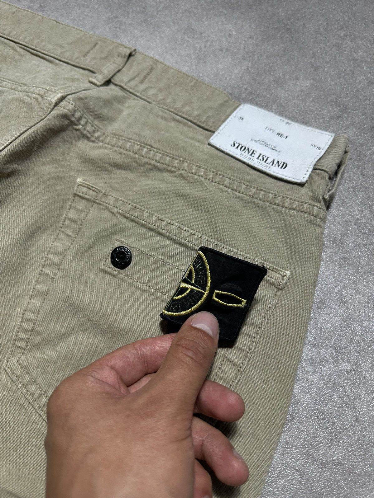 Stone Island × Vintage Mens Vintage Pant Stone Island AW2013 Size US 30 / EU 46 - 4 Thumbnail