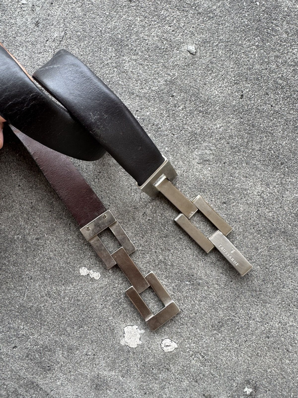 Trussardi Trussardi Leather Belt Size ONE SIZE - 8 Thumbnail