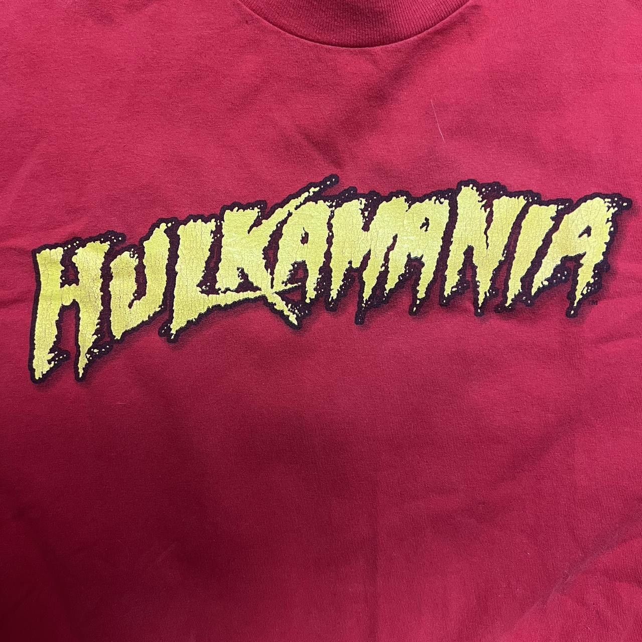 Vintage × WWE Vintage Rare Hulkamania T-shirt Size US L / EU 52-54 / 3 - 2 Thumbnail