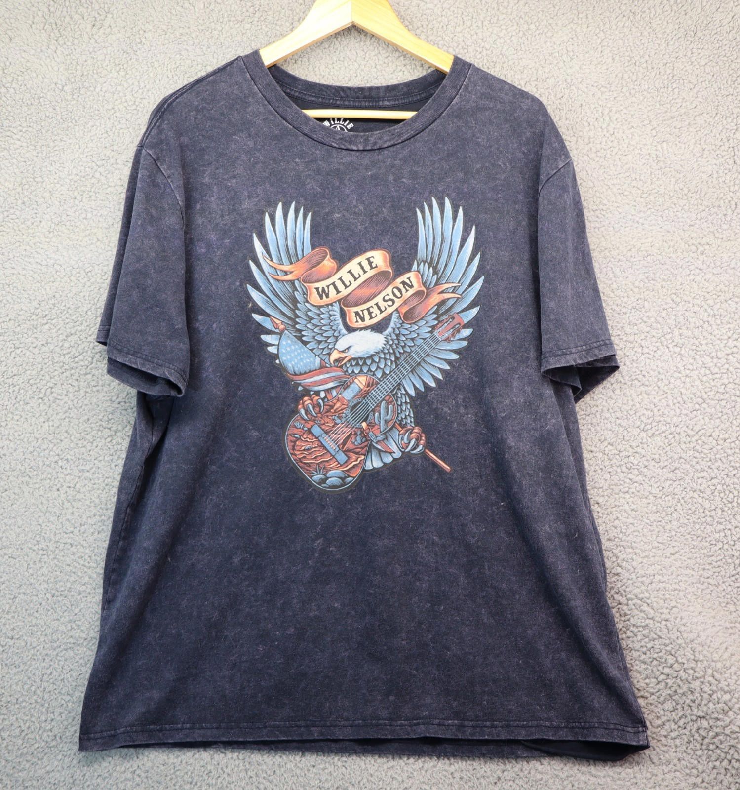 Other Willie NelsonShirt XL Eagle Licensed Country Music 2024 Size US XL / EU 56 / 4 - 2 Thumbnail