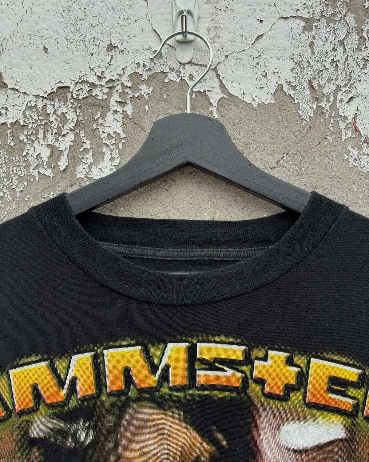 Band Tees Vintage 90’s Rammstein Mexican Bootleg Tee Size US XL / EU 56 / 4 - 5 Thumbnail