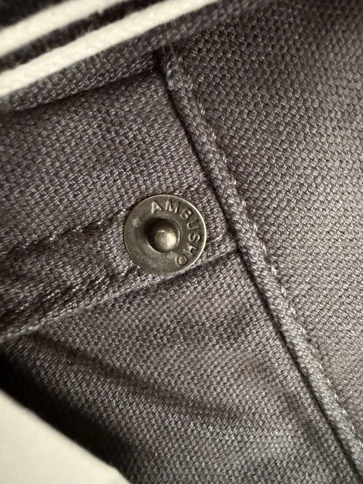 Ambush Design $1k Multi-pocket, wide-leg cotton cargo pants, Large, Italy Size US 34 / EU 50 - 15 Thumbnail