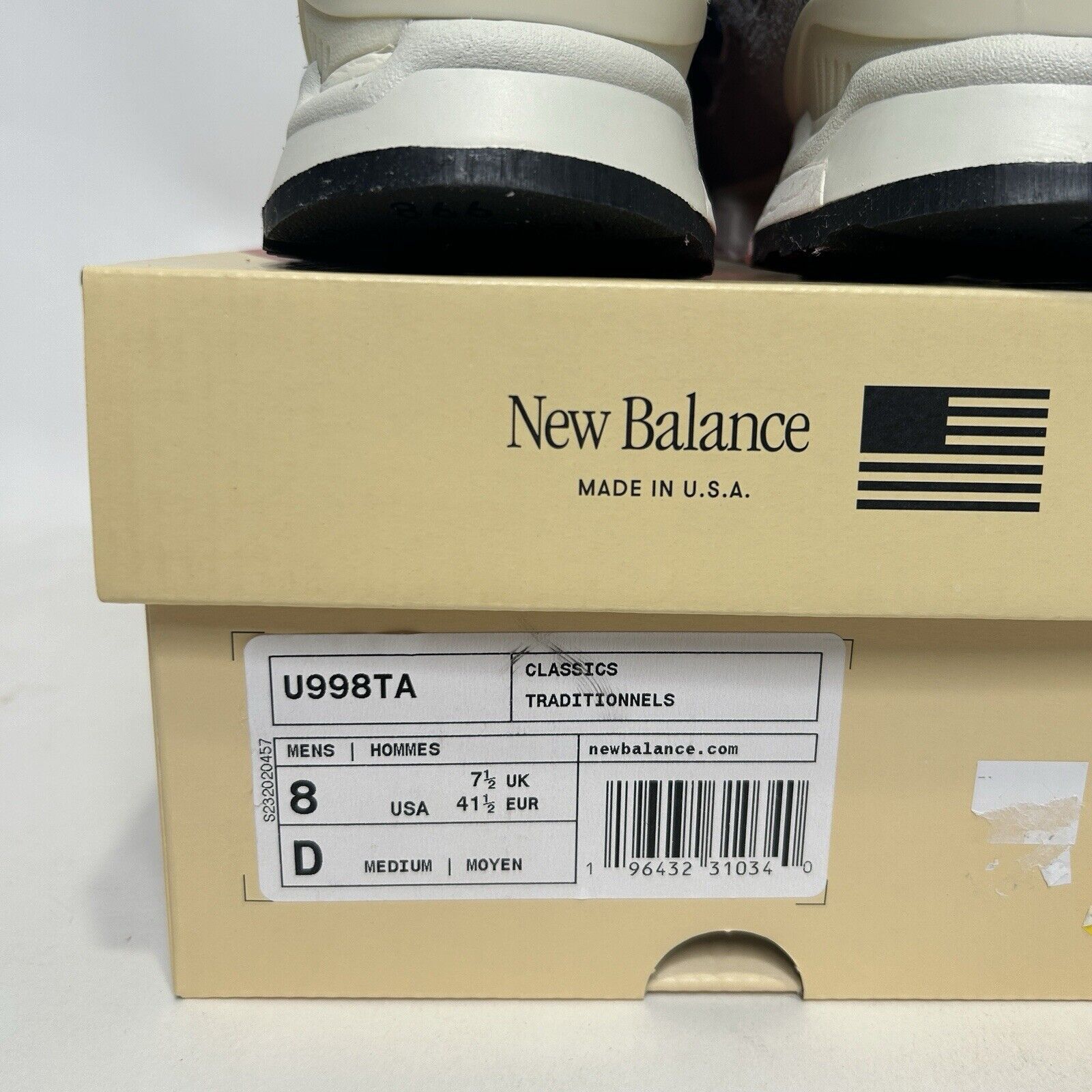 New Balance New Balance 998 MiUSA “Grey Day” 2023 Size US 8 / EU 41 - 5 Thumbnail