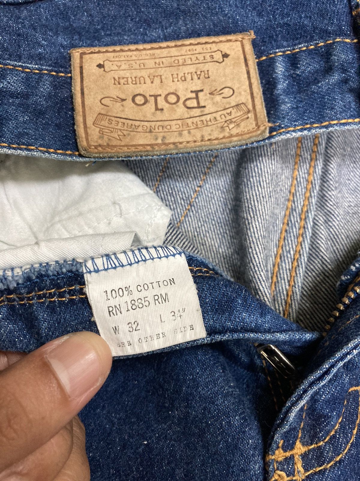 Polo Ralph Lauren Polo Ralph Lauren Custom Three-Quarter Jeans Size US 32 / EU 48 - 10 Thumbnail