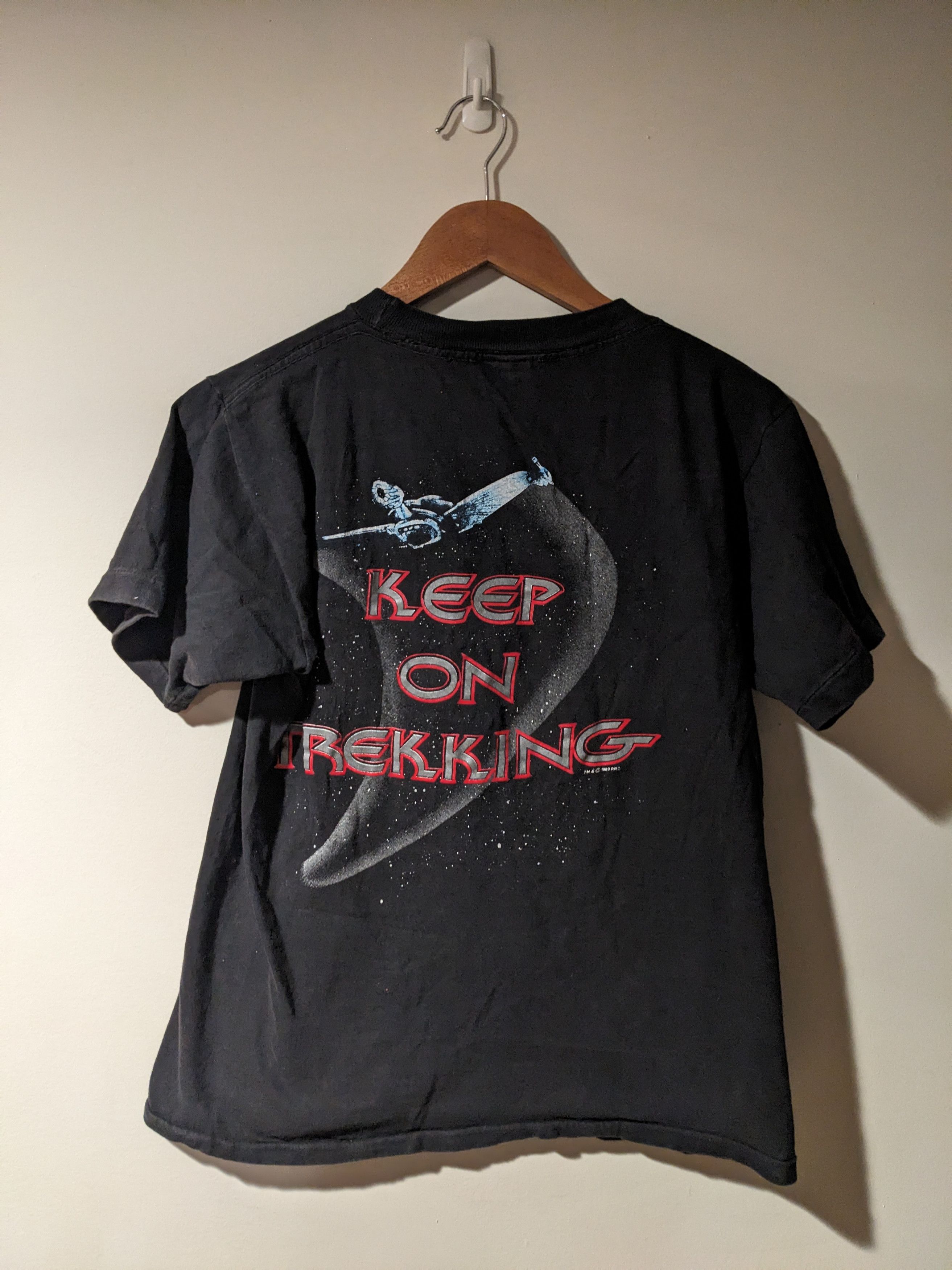 Cartoon Network × Vintage Vintage 1989 Star Trek IV Final Frontier Klaa YOUTH T-shirt Size US XL / EU 56 / 4 - 5 Thumbnail