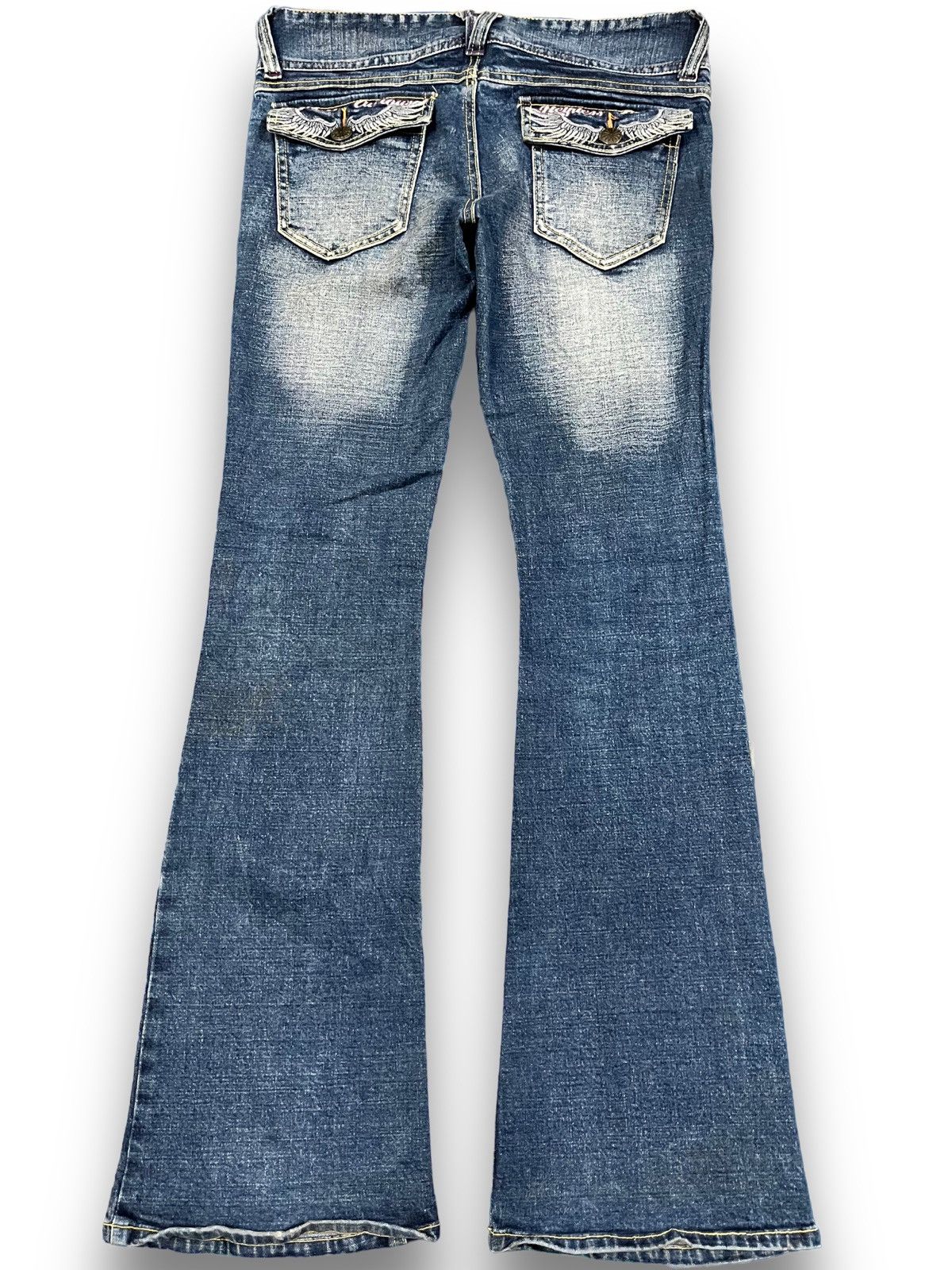 Japanese Brand Vintage Colza Punk Flare Denim Size US 32 / EU 48 - 6 Thumbnail
