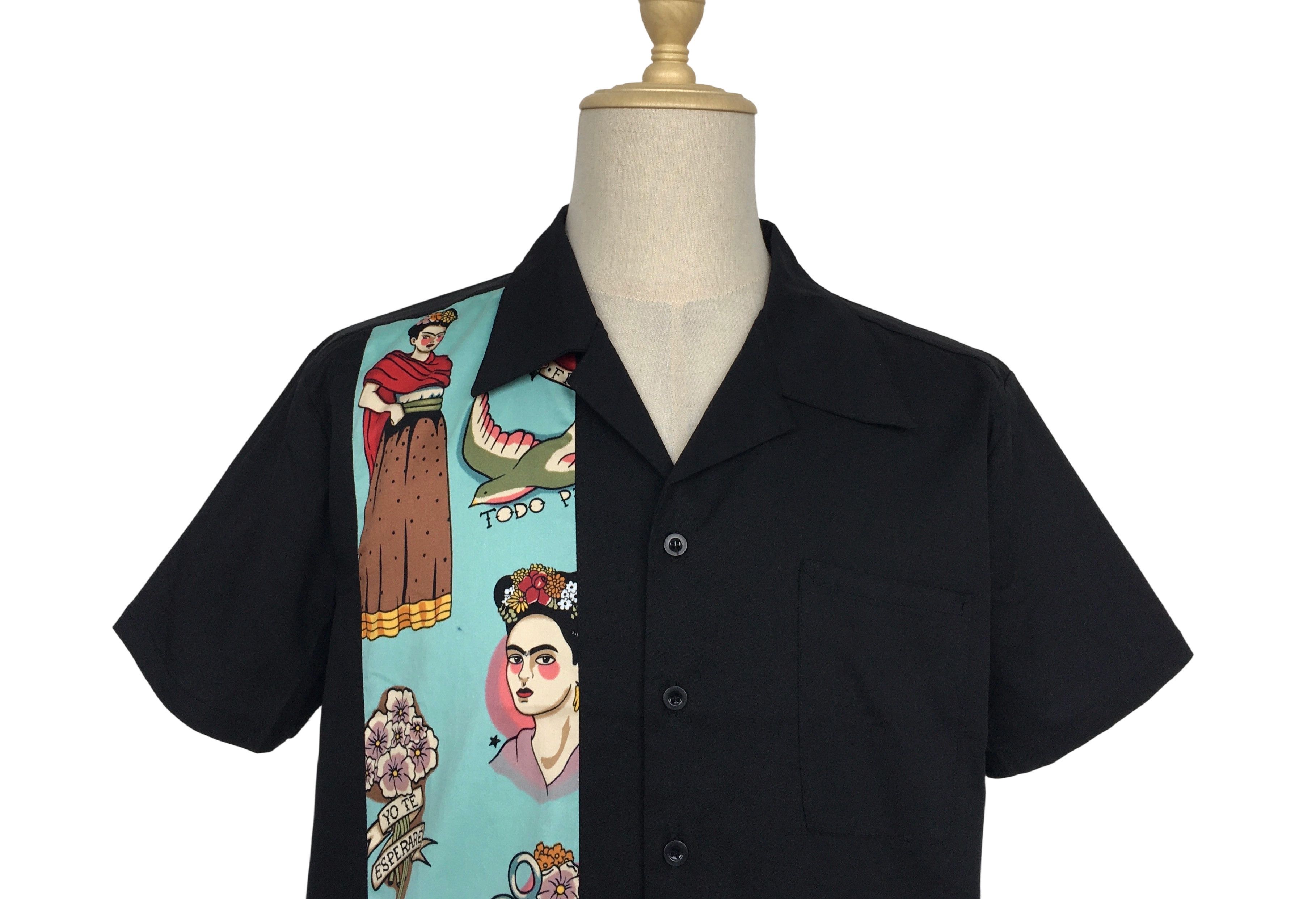 Other Retro Style Print Panel Casual Shirts Size US XXL / EU 58 / 5 - 4 Thumbnail