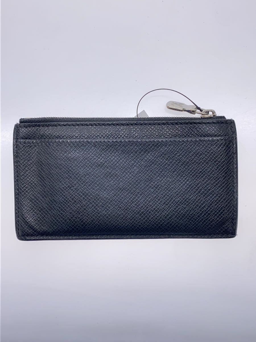 Louis Vuitton Louis Vuitton Taiga Coin Card Holder Cowhide Black Size ONE SIZE - 2 Thumbnail
