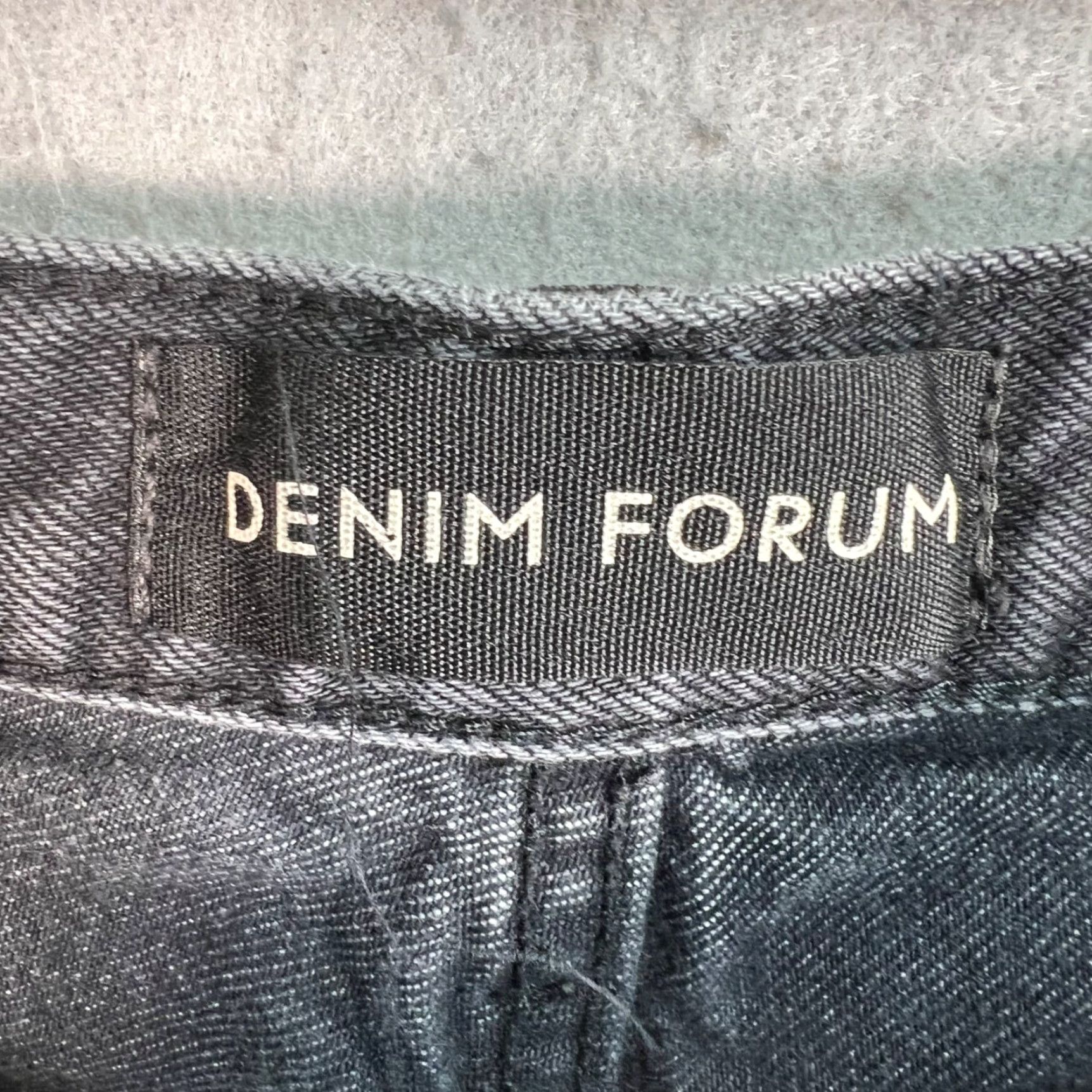 Vintage VINTAGE Denim Forum Jeans Women Size 25 Black High Rise 30in Inseam Womens Size 42" / US 20 - 3 Thumbnail