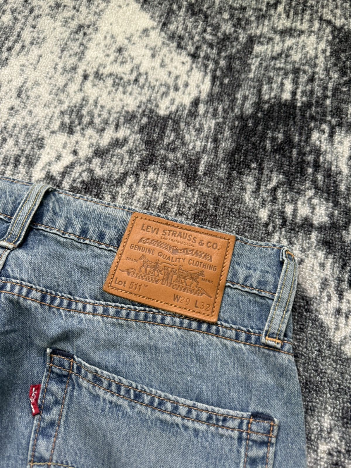Levi's Vintage Levi’s 511 Premium Denim Jeans Y2K Size US 29 - 3 Thumbnail