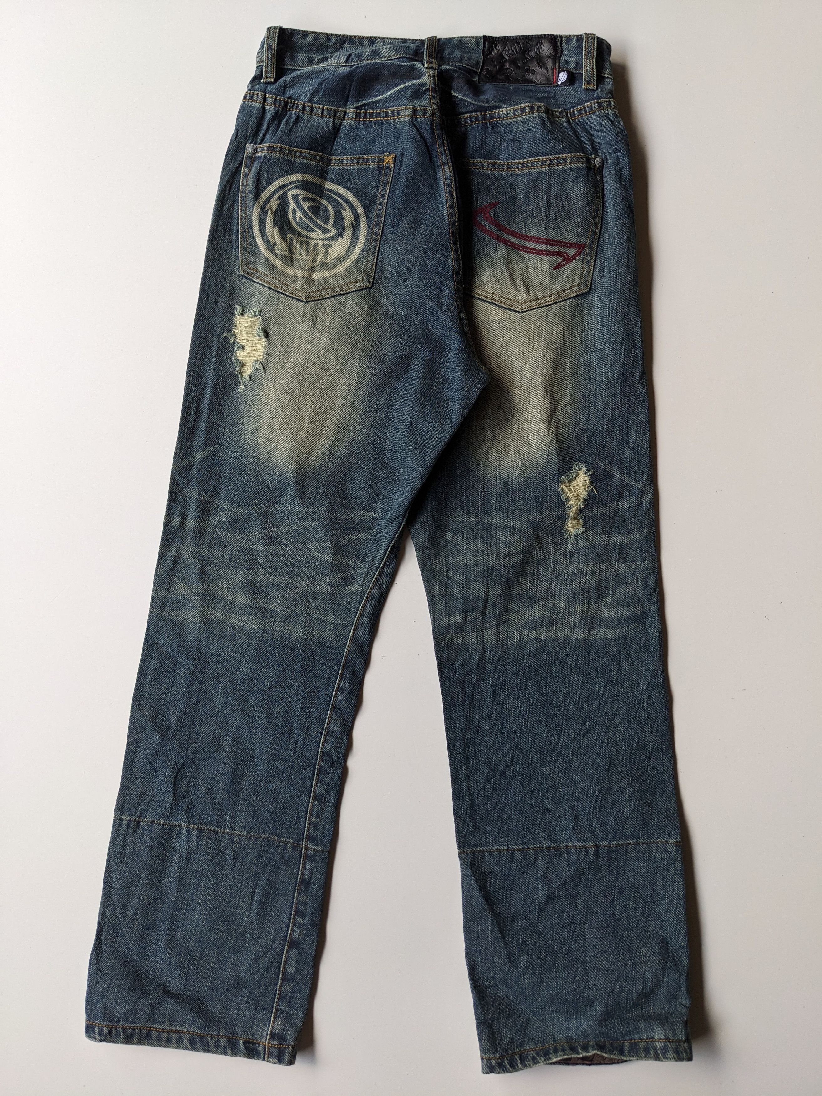 Lost Enterprises × Shorty's Skateboards × Vintage Vintage LOST skateboard baggy jeans Size US 28 / EU 44 - 3 Thumbnail