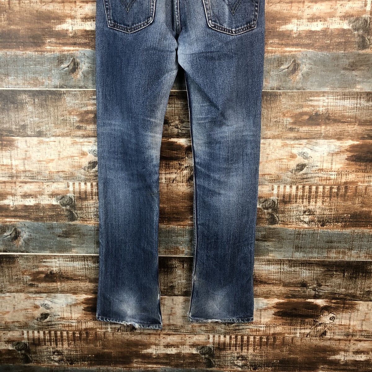 Levi's Levis Blue Distressed Denim Pants #A2076 Size US 29 - 16 Thumbnail