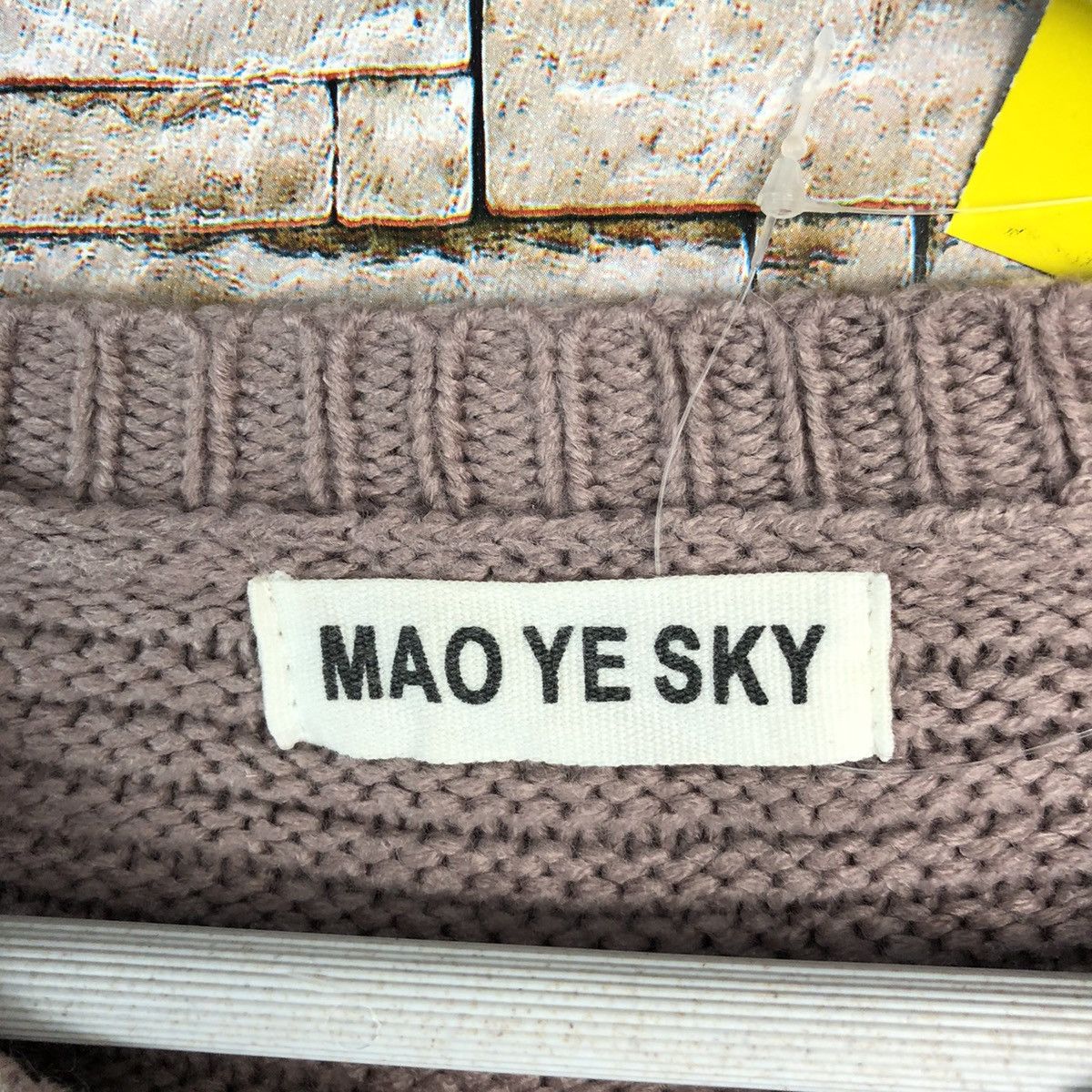 Japanese Brand Maoyesky Purple Patterned Cardigans Knitwear crop top #A1211 Size L / US 10 / IT 46 - 9 Thumbnail