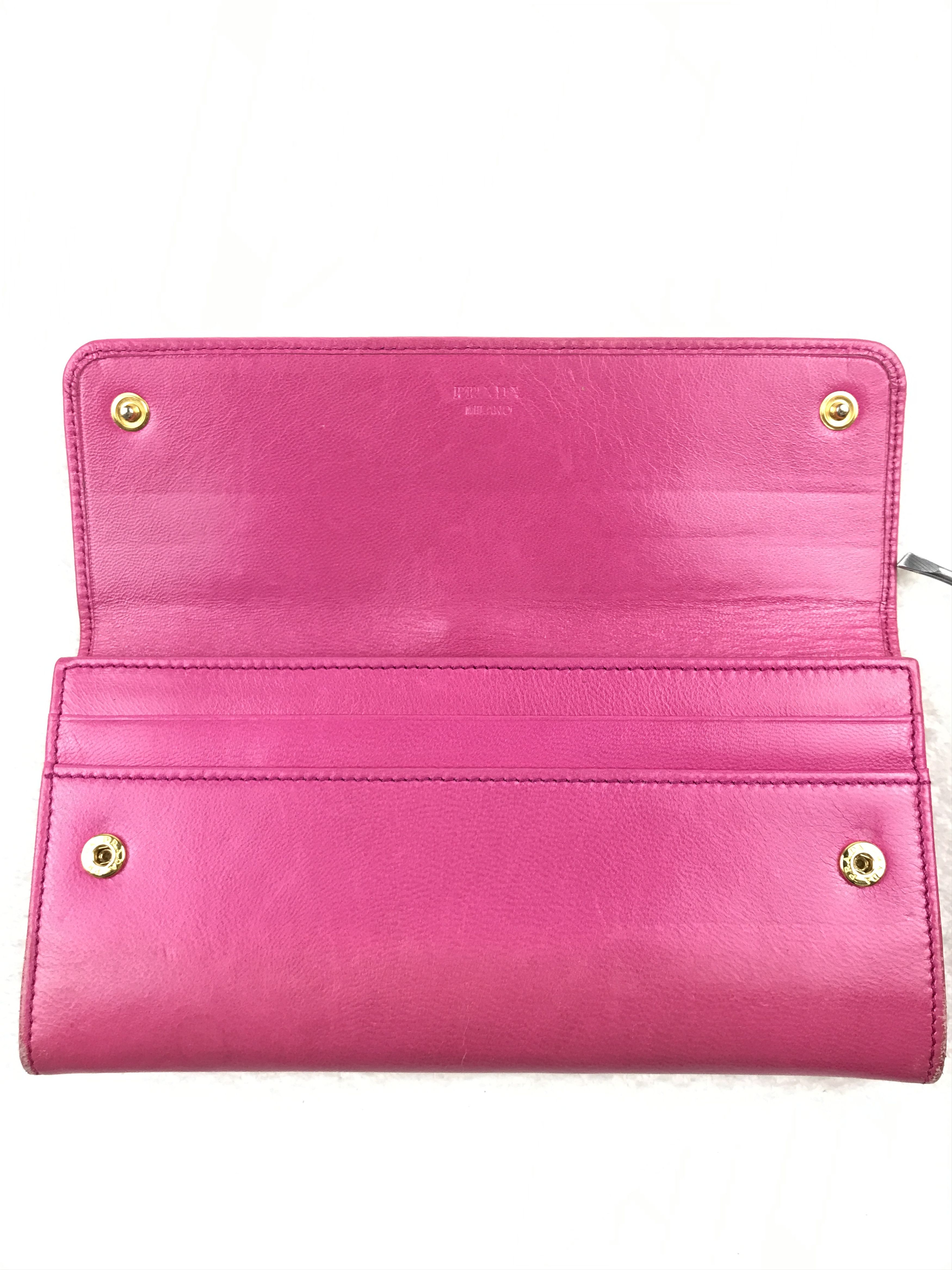 Prada Vintage Prada Saffiano Bifold Long Wallet With Box Size ONE SIZE - 17 Thumbnail