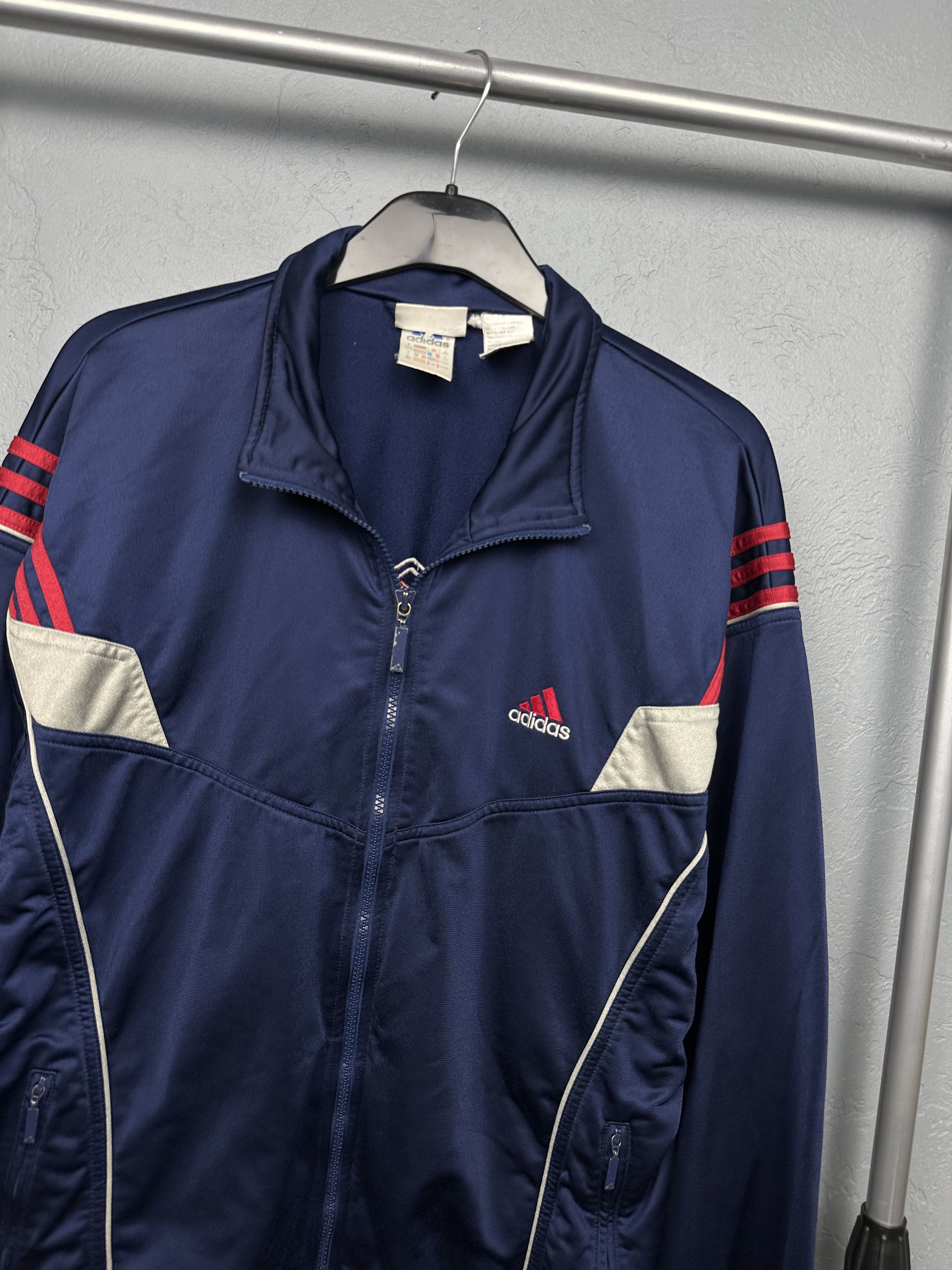 Adidas Adidas Vintage Mens Track Top Jacket Size US L / EU 52-54 / 3 - 2 Thumbnail