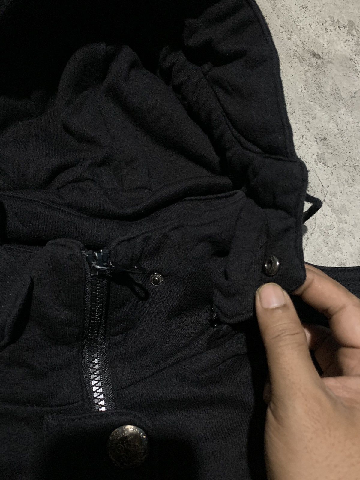 Hysteric Glamour 2000s DigDeep Vkei style gothic cargo hoodie Size US M / EU 48-50 / 2 - 11 Thumbnail