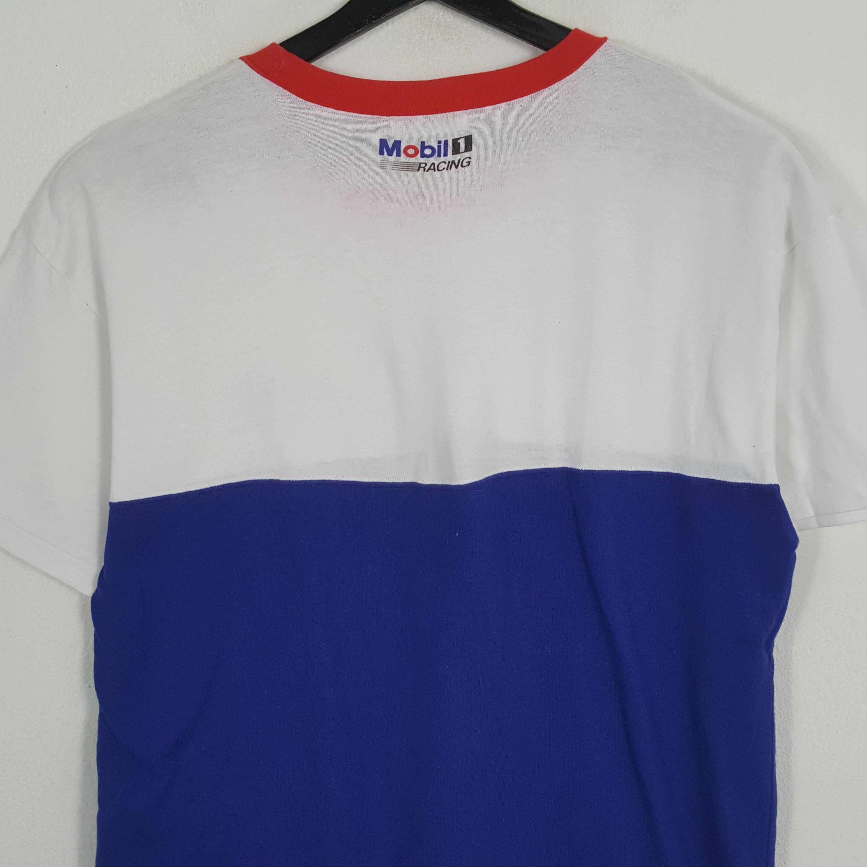 Issey Miyake × Vintage MOBIL 1 IS ISSEY MIYAKE Japanese Designer Brand Tshirt Size US L / EU 52-54 / 3 - 4 Thumbnail