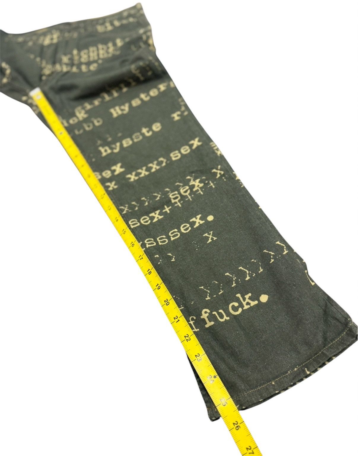 Hysteric Glamour Hysteric glamour sex fuck pants Size US 28 / EU 44 - 12 Thumbnail