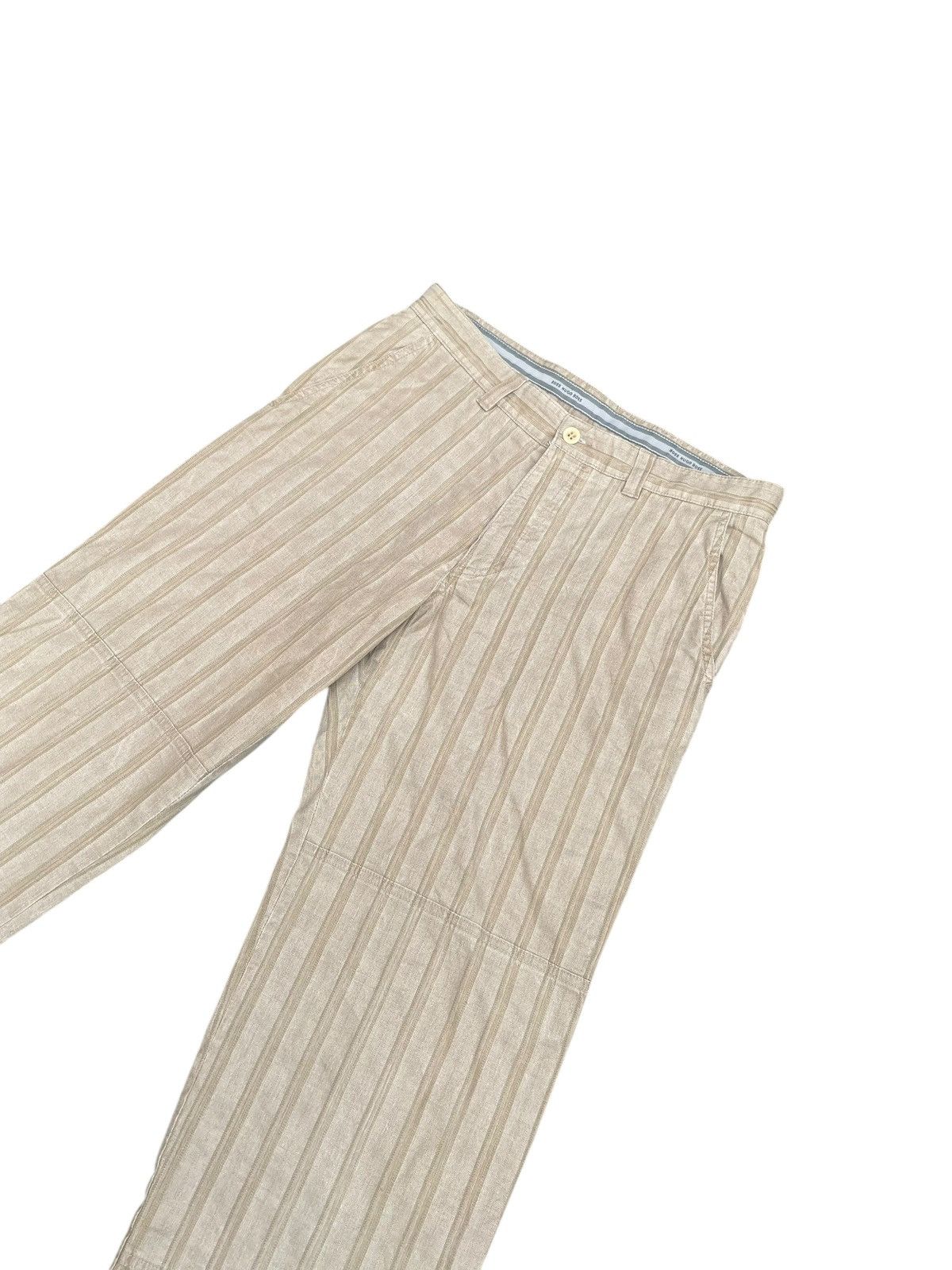 Designer × Hugo Boss × Vintage Vintage Hugo Boss Stripes Trouser Size US 34 / EU 50 - 2 Thumbnail