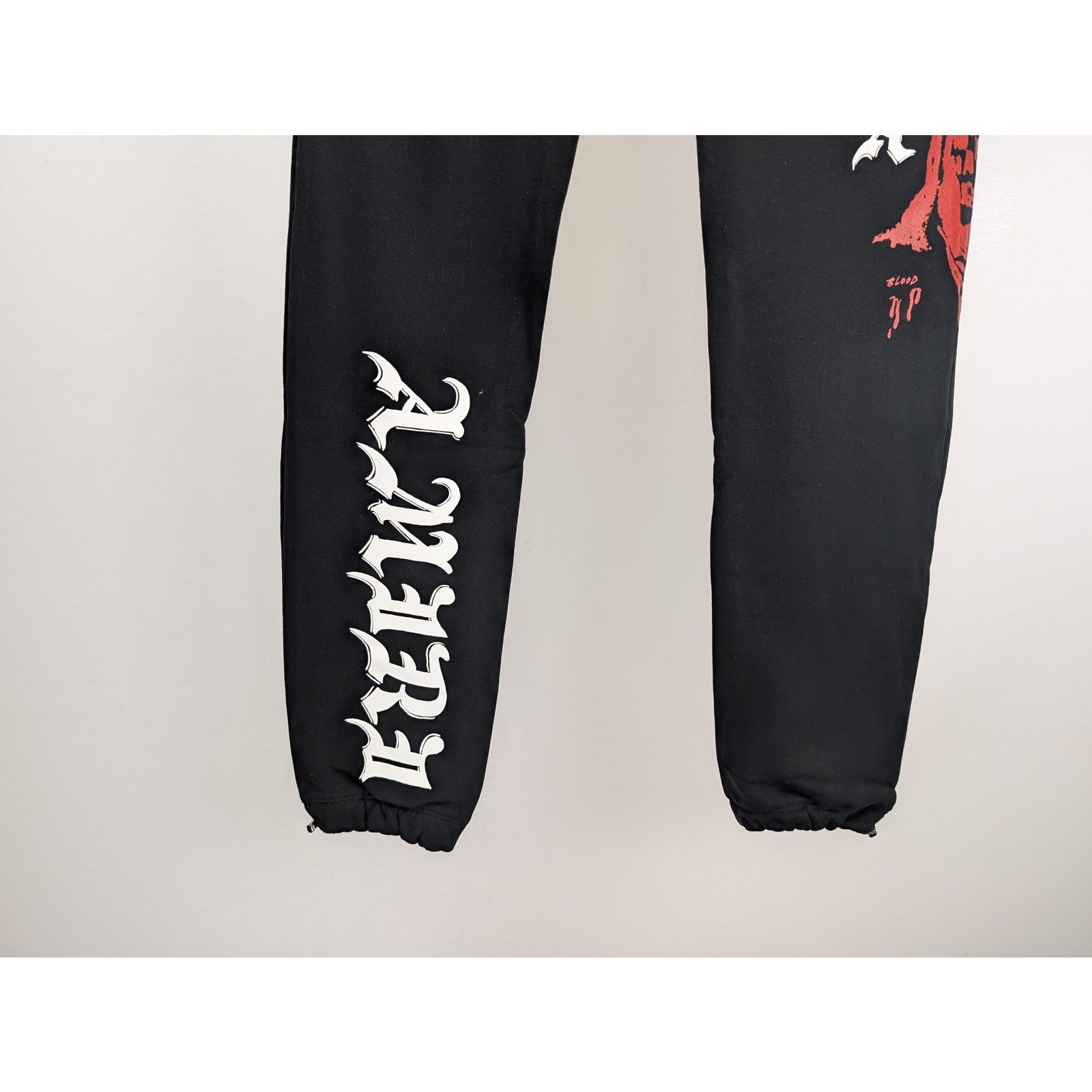 Amiri o1rshd1 Wes Lang Solar Kings Sweatpant in Black Size US 34 / EU 50 - 8 Thumbnail