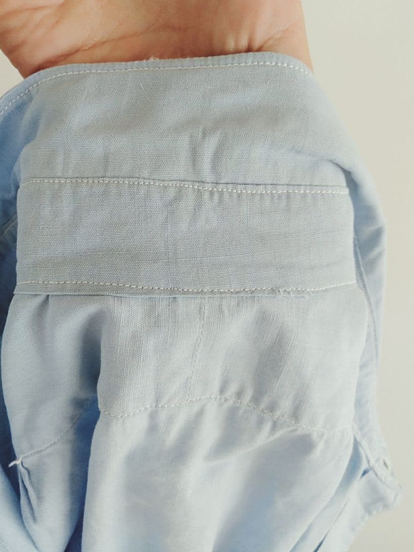 Other Vintage French Grandfather Shirt Size US M / EU 48-50 / 2 - 7 Thumbnail