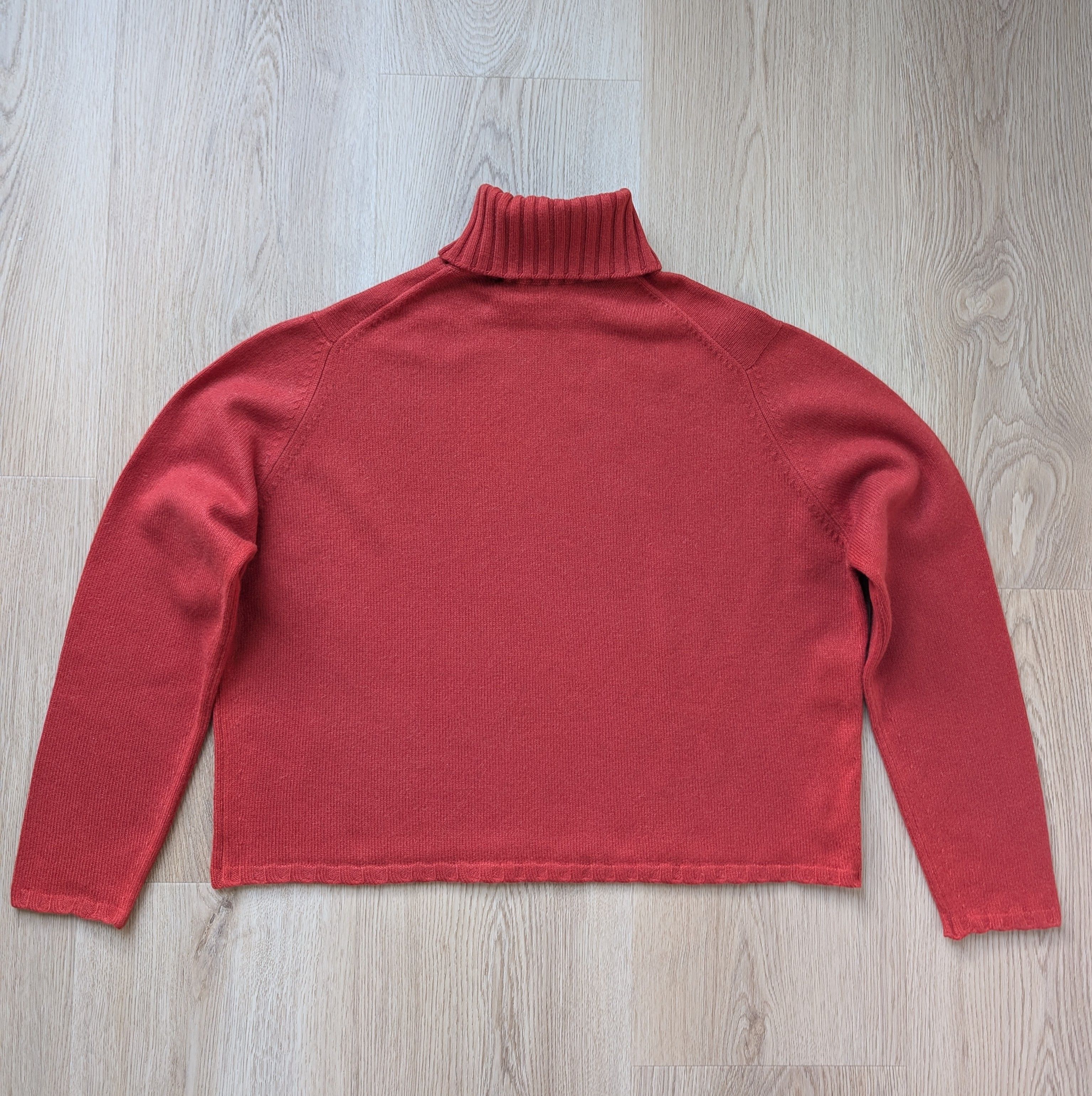 Ballantyne Ballantyne 100% Cashmere Scotland Crop Turtleneck Sweater Size US S / EU 44-46 / 1 - 8 Thumbnail