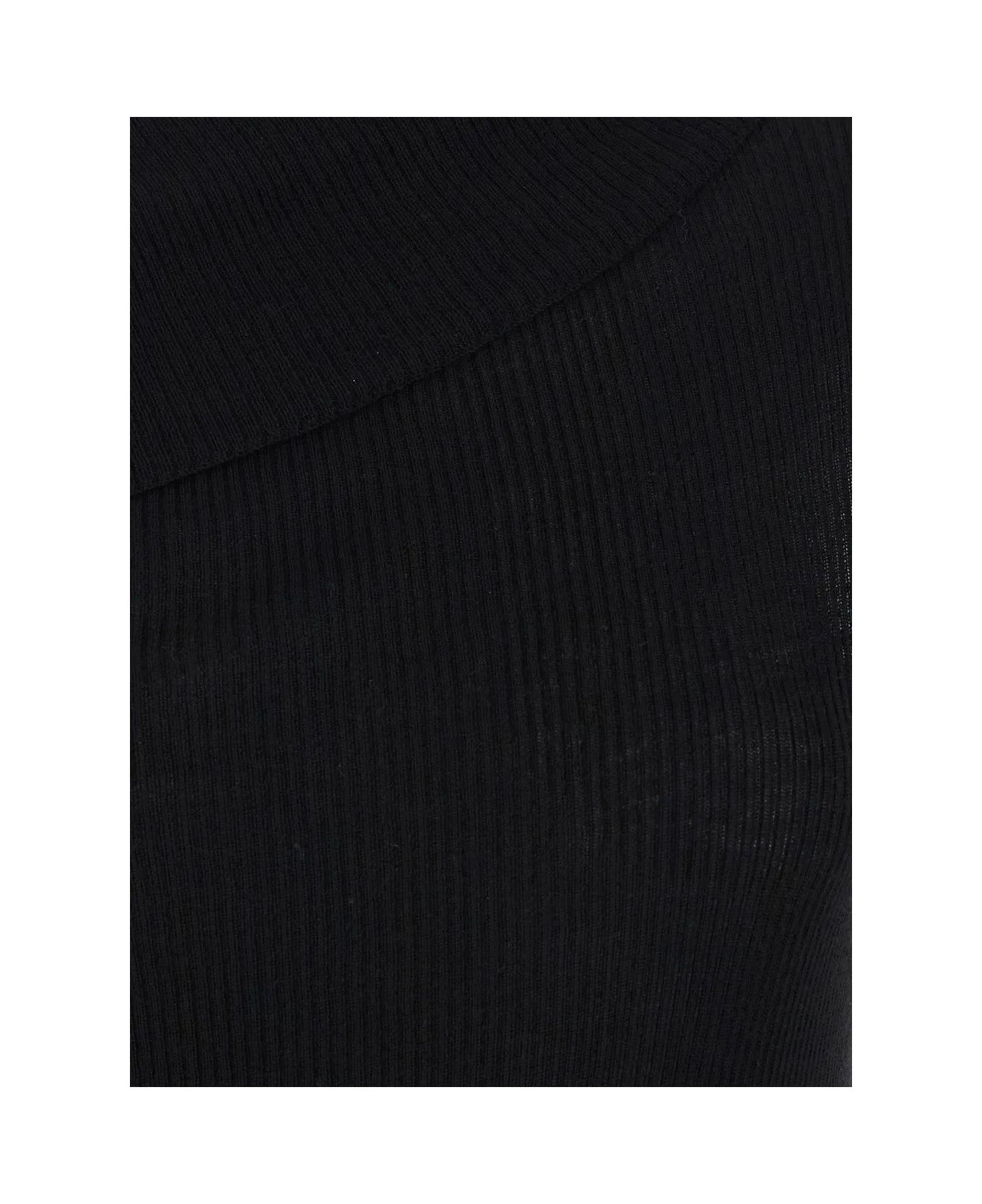 Rick Owens o1y0126 Maxi Dress in Black Size S / US 4 / IT 40 - 3 Thumbnail