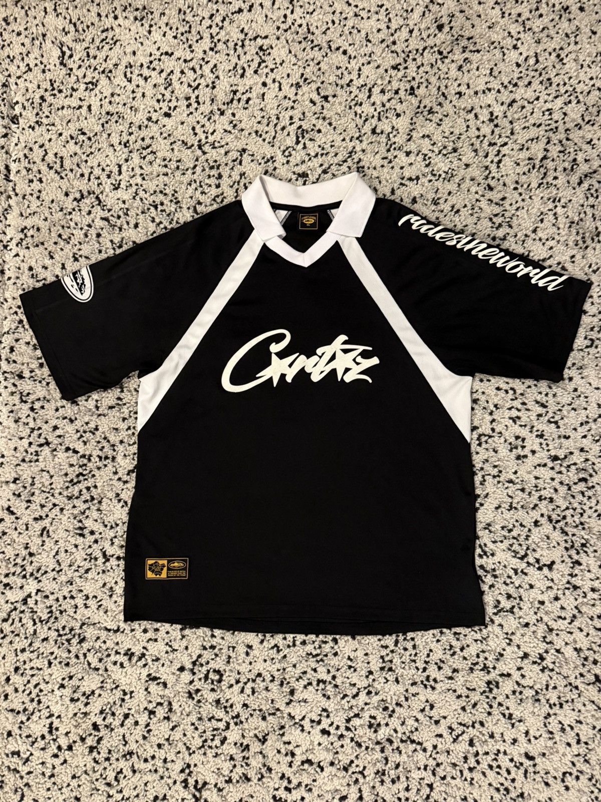 Corteiz L/S HMP Mesh Panel Jersey | Grailed