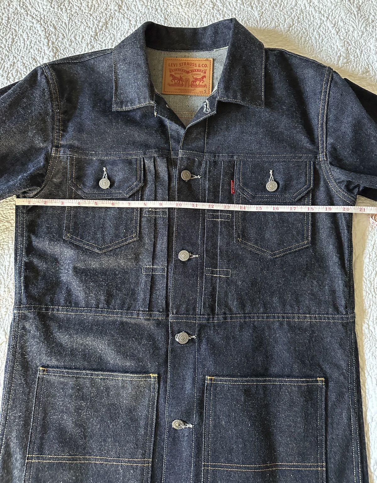 Levi's × Undercover Undercover Jun Takahashi Denim Chore Jacket w/ Tags Size US S / EU 44-46 / 1 - 10 Thumbnail