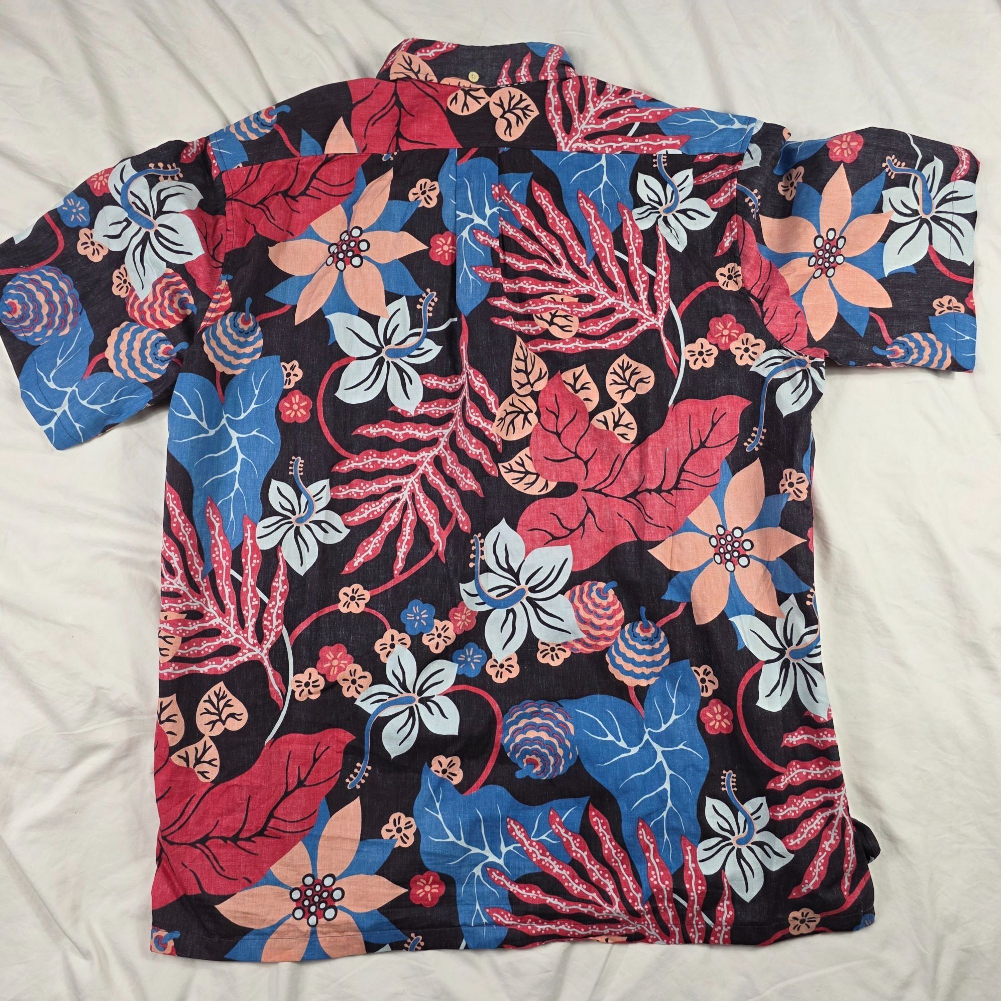 Reyn Spooner Reyn Spooner San Clemente Mens XL Classic Fit Hawaiian Shirt Size US XL / EU 56 / 4 - 2 Thumbnail