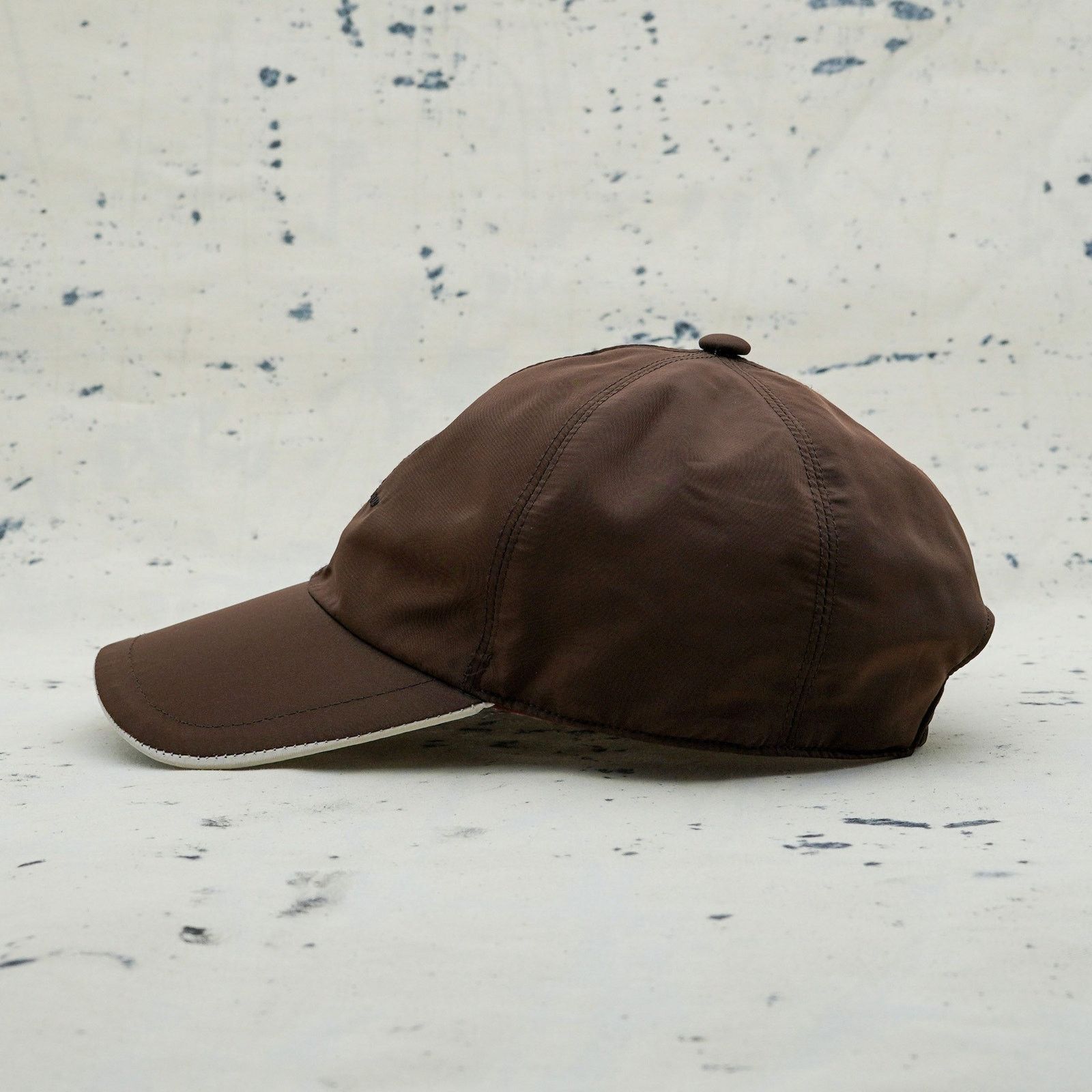 Loro Piana Loro piana storm system rich brown logo baseball cap hat Size ONE SIZE - 3 Thumbnail