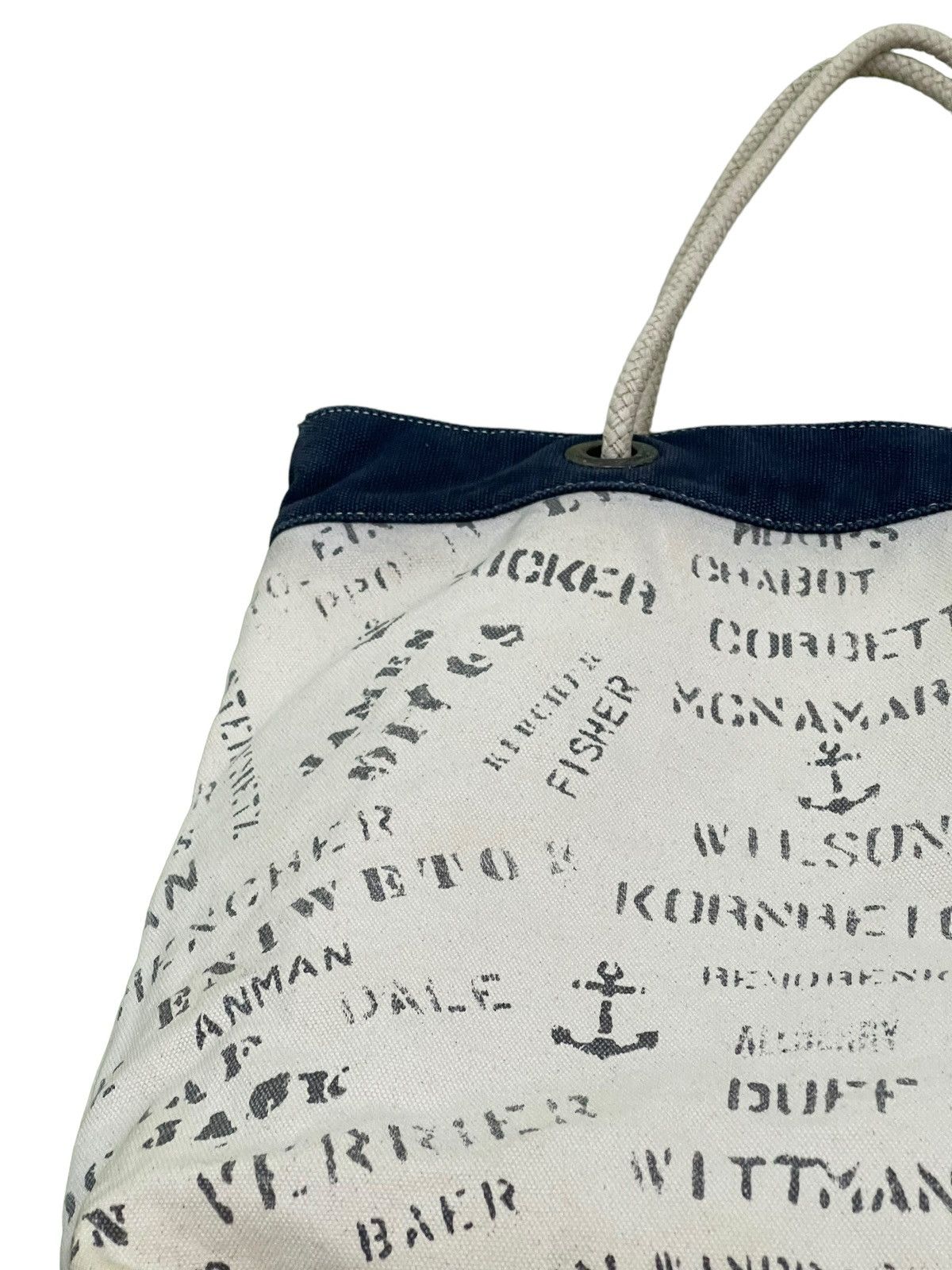 RRL Ralph Lauren Double RL Ralph Lauren Cotton Canvas RRL Tote Bag 2🟩 Size ONE SIZE - 10 Thumbnail