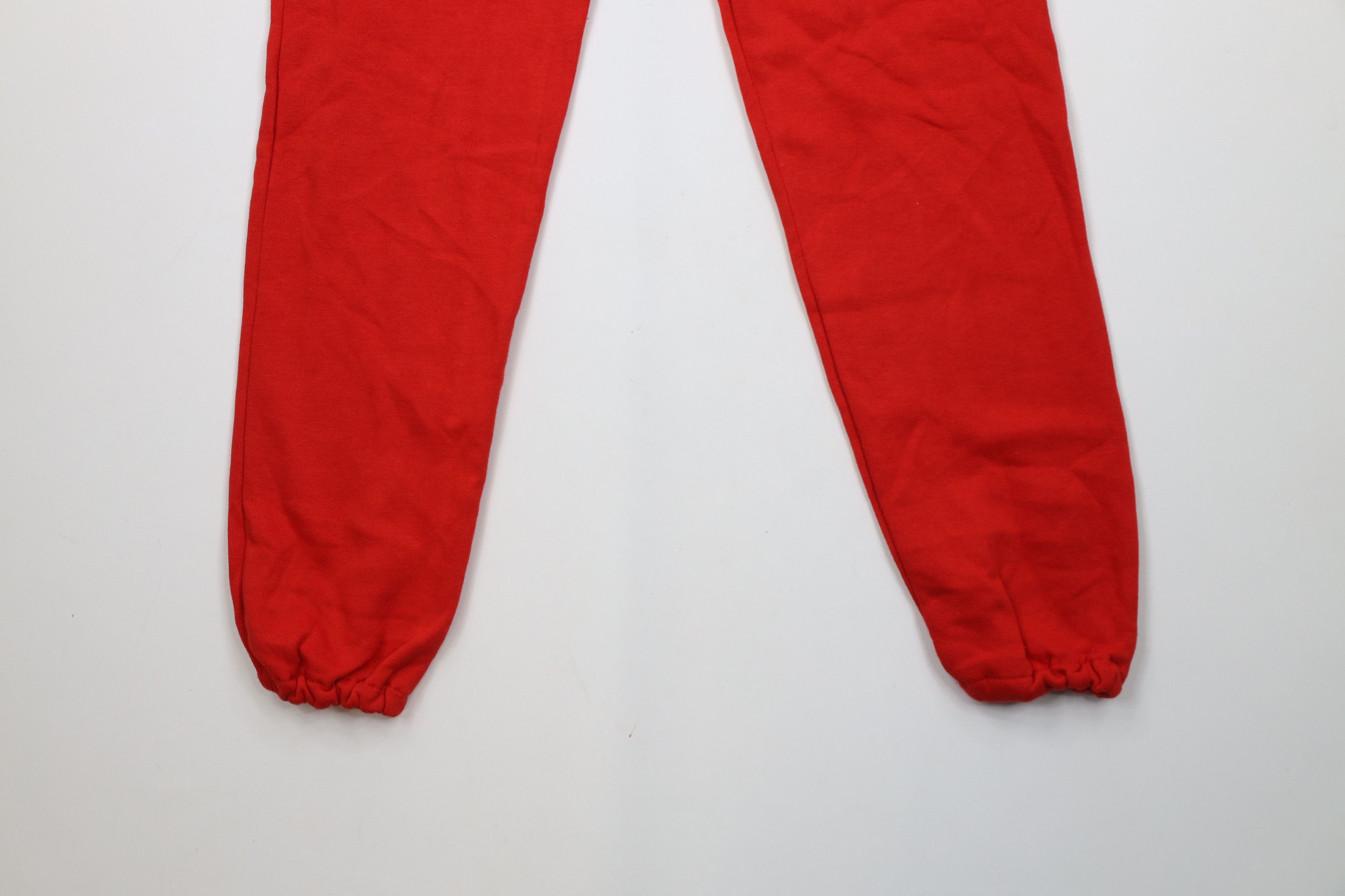 Vintage Vintage 90s Streetwear Sweatpants Joggers Pants Red USA Size US 32 / EU 48 - 13 Thumbnail