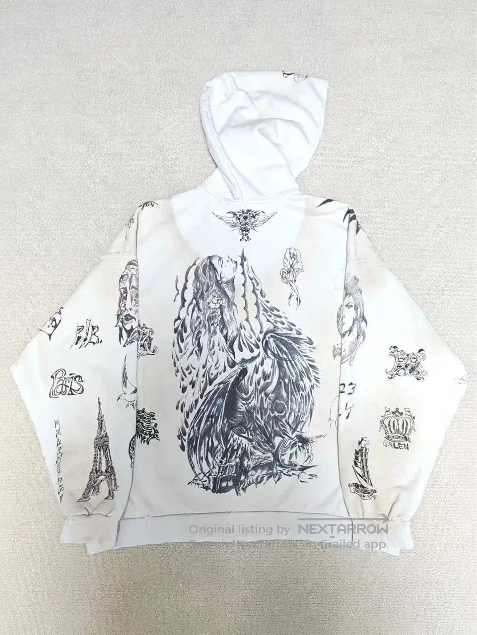 Balenciaga Balenciaga 24FW Zipper Hoodie Jacket. Size XS / US 0-2 / IT 36-38 - 2 Thumbnail