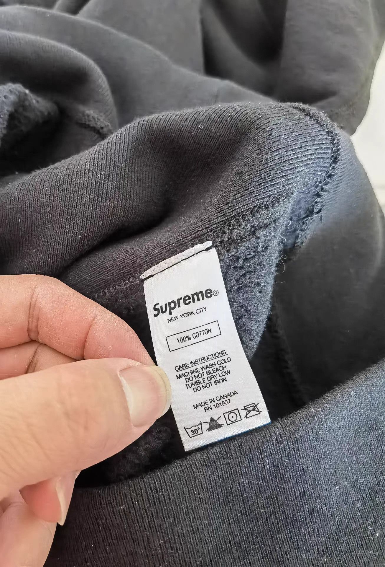 Supreme Supreme Black Sweatshirt K17 Size US M / EU 48-50 / 2 - 4 Thumbnail