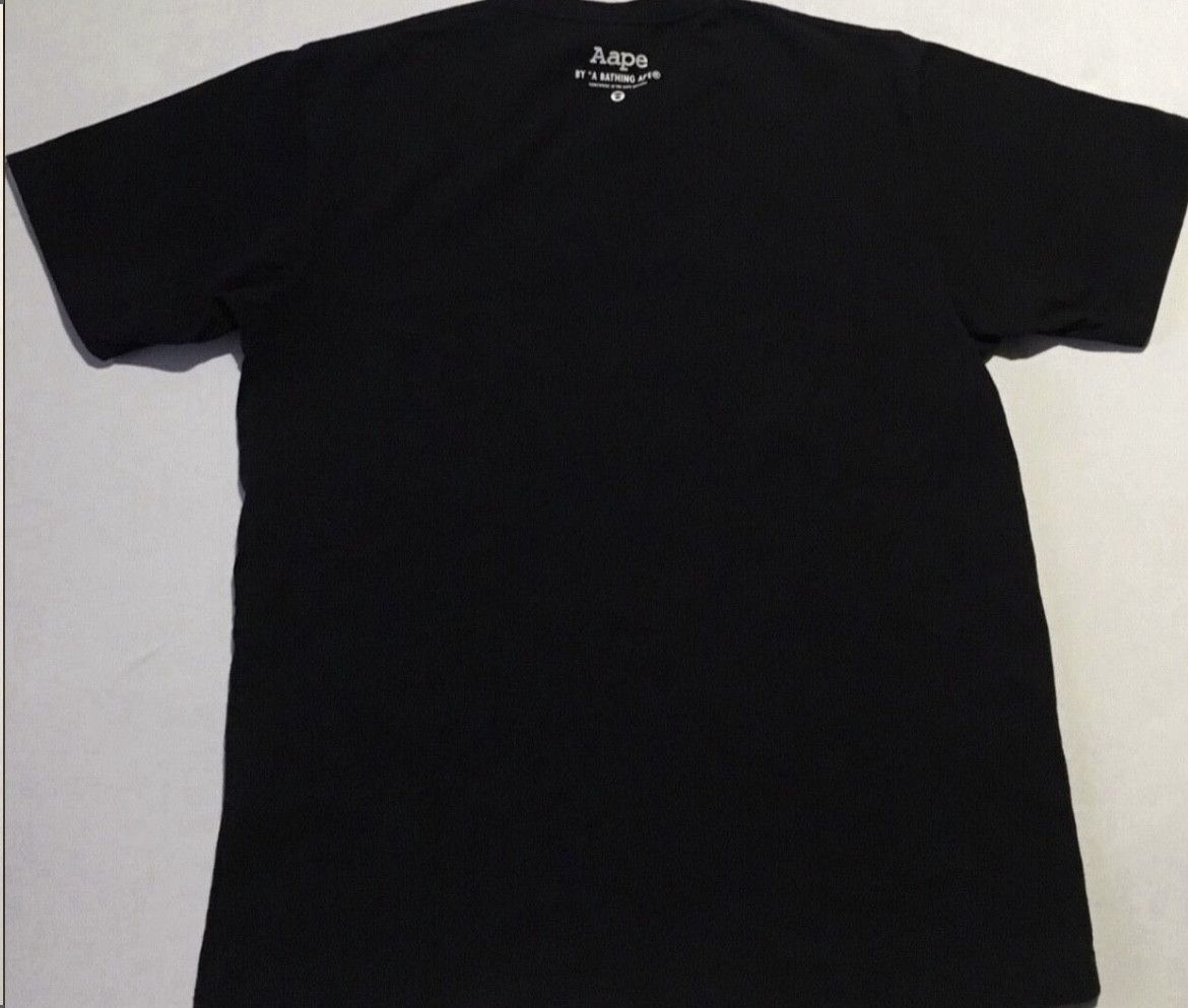 Aape × Bape Bape Aape camo logo tee shirt Size US XL / EU 56 / 4 - 2 Thumbnail