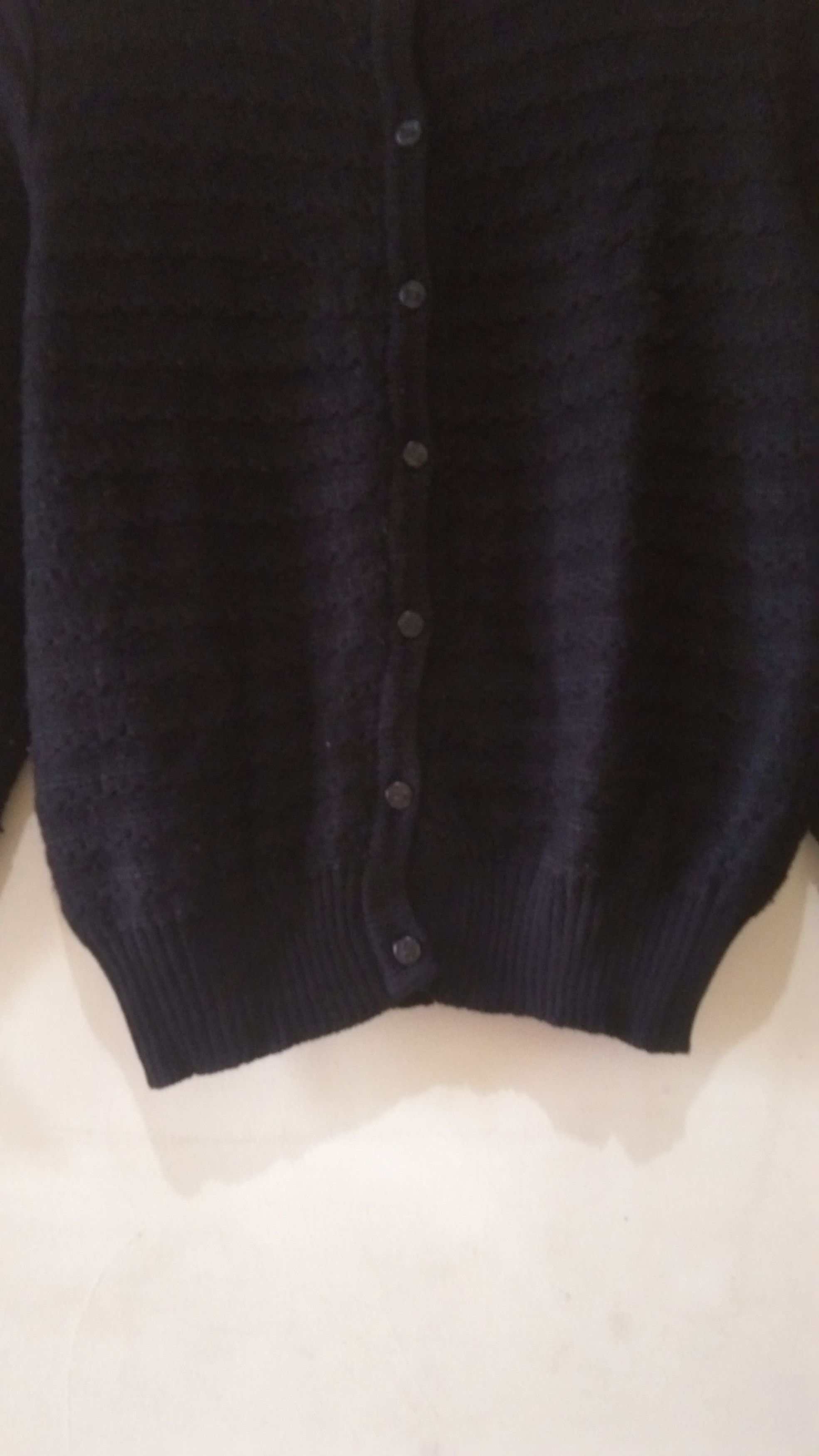 Christian Dior Monsieur × Vintage Vtg Christian dior black cardigan Size M / US 6-8 / IT 42-44 - 3 Thumbnail