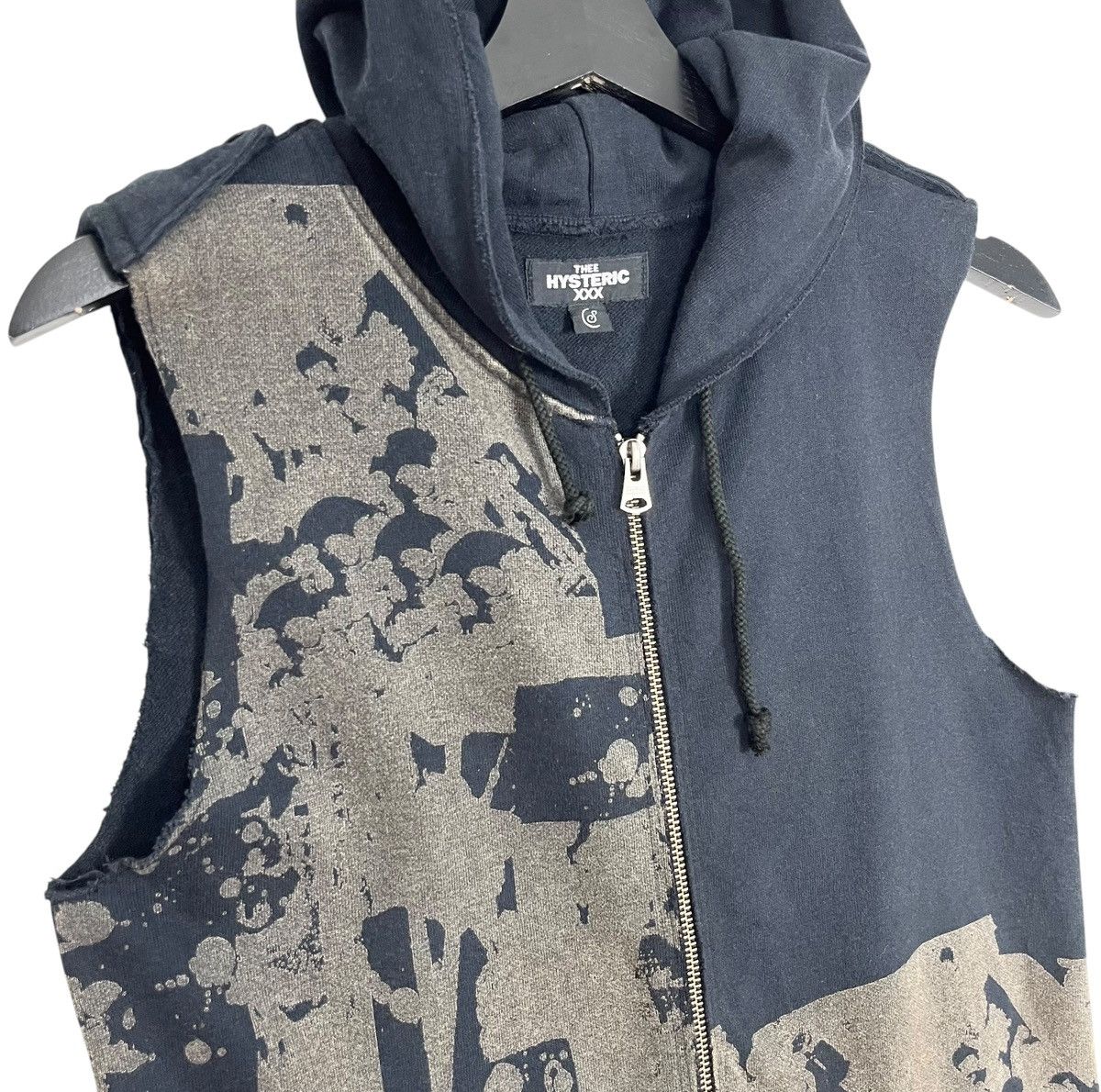 Hysteric Glamour × Japanese Brand × Seditionaries Thee Hysteric XXX Women Sleeveless Zipper Hoodie Jacket Size S / US 4 / IT 40 - 2 Thumbnail